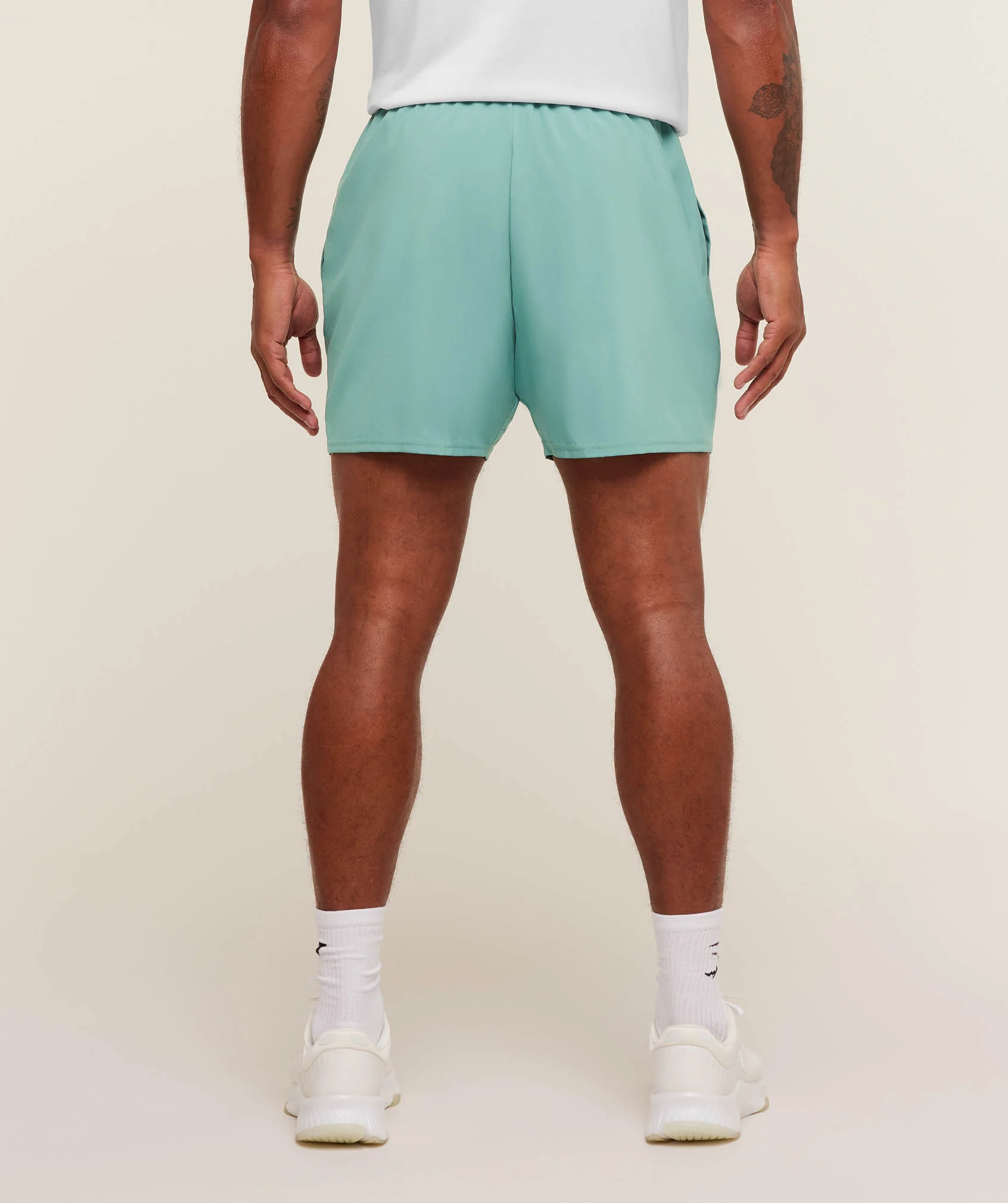 Gymshark Arrival 5" Shorts - Muted Teal - Image 3