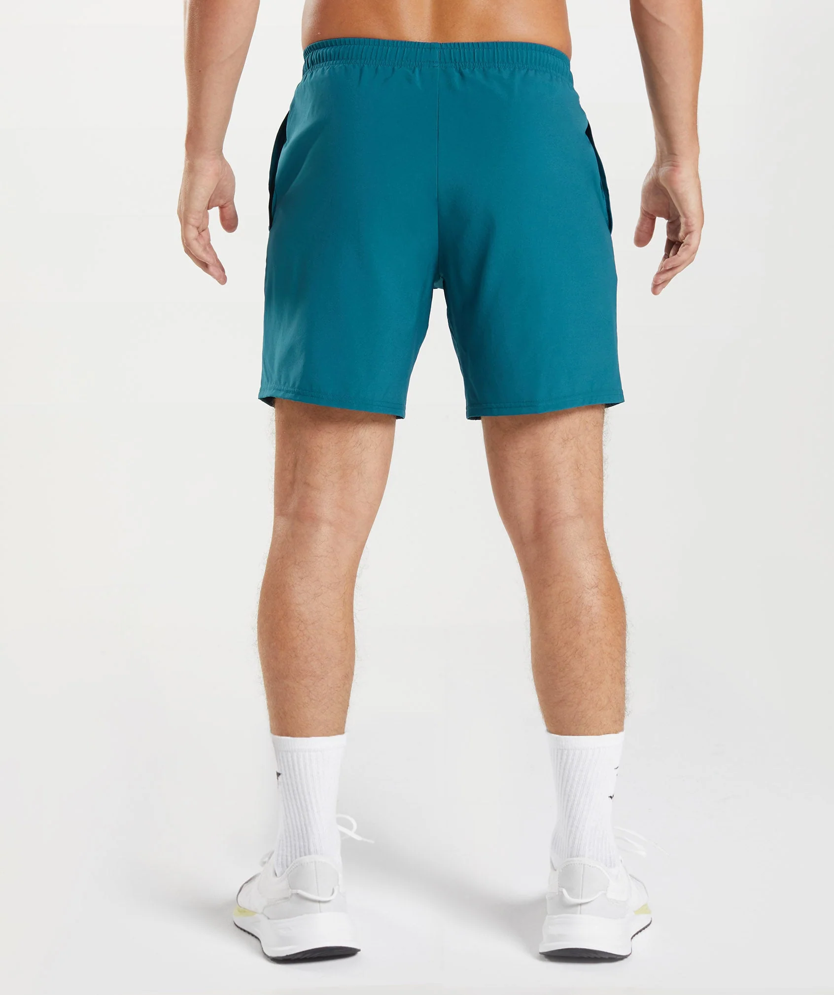Gymshark Arrival 7" Shorts - Atlantic Blue - Image 2