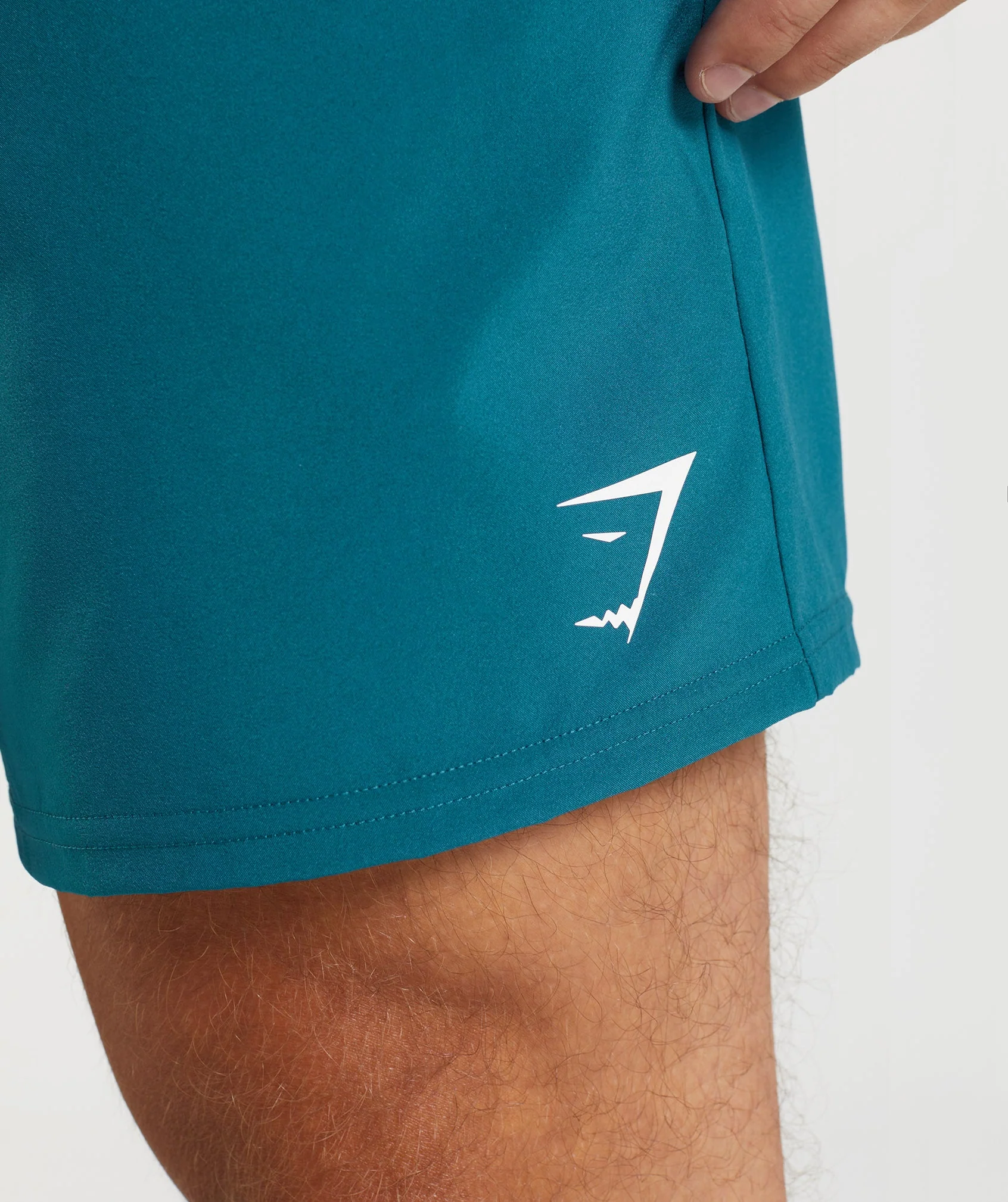 Gymshark Arrival 7" Shorts - Atlantic Blue - Image 3