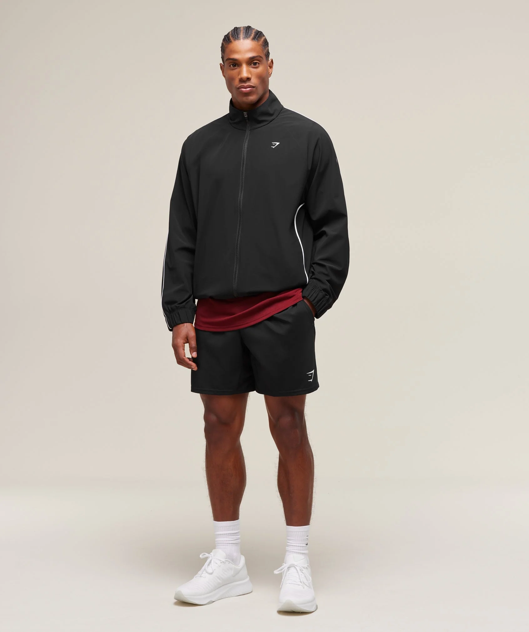Gymshark Arrival 7" Shorts - Black - Image 5