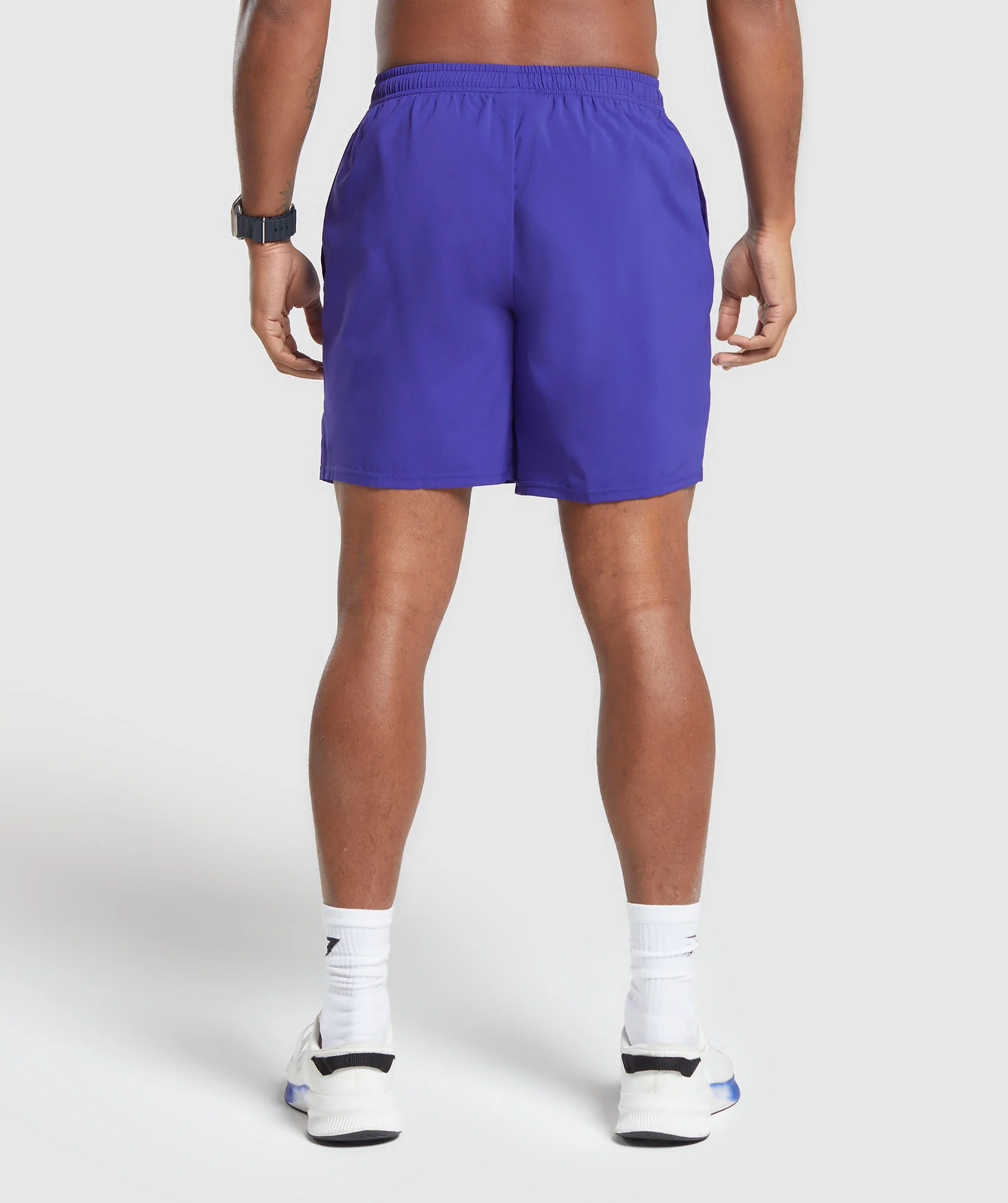 Gymshark Arrival 7" Shorts - Cobalt Purple - Image 3