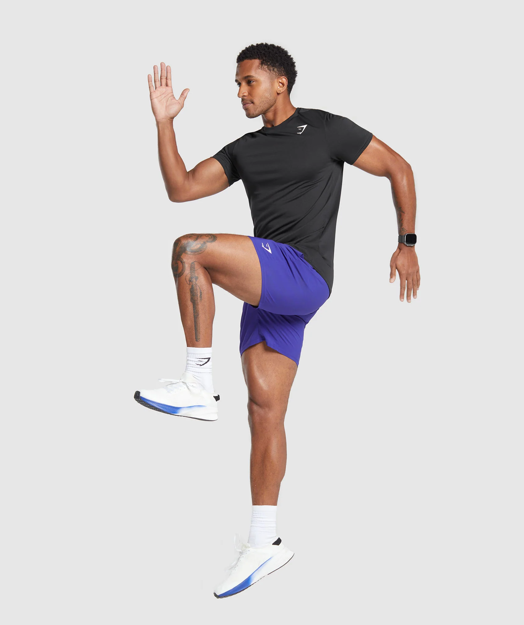 Gymshark Arrival 7" Shorts - Cobalt Purple - Image 6