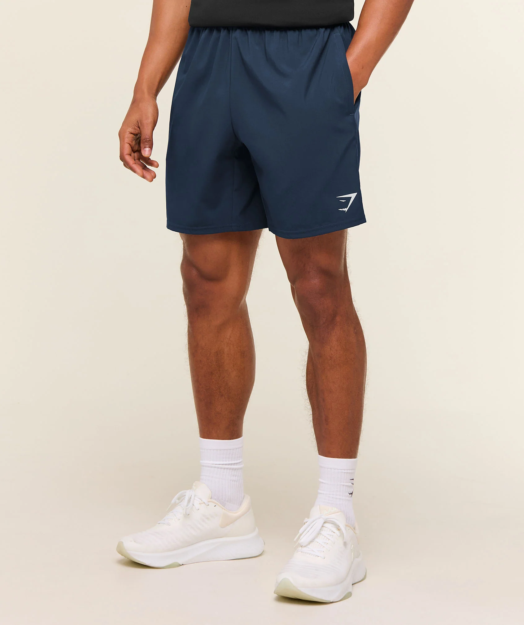 Gymshark Arrival 7" Shorts - Navy - Image 5
