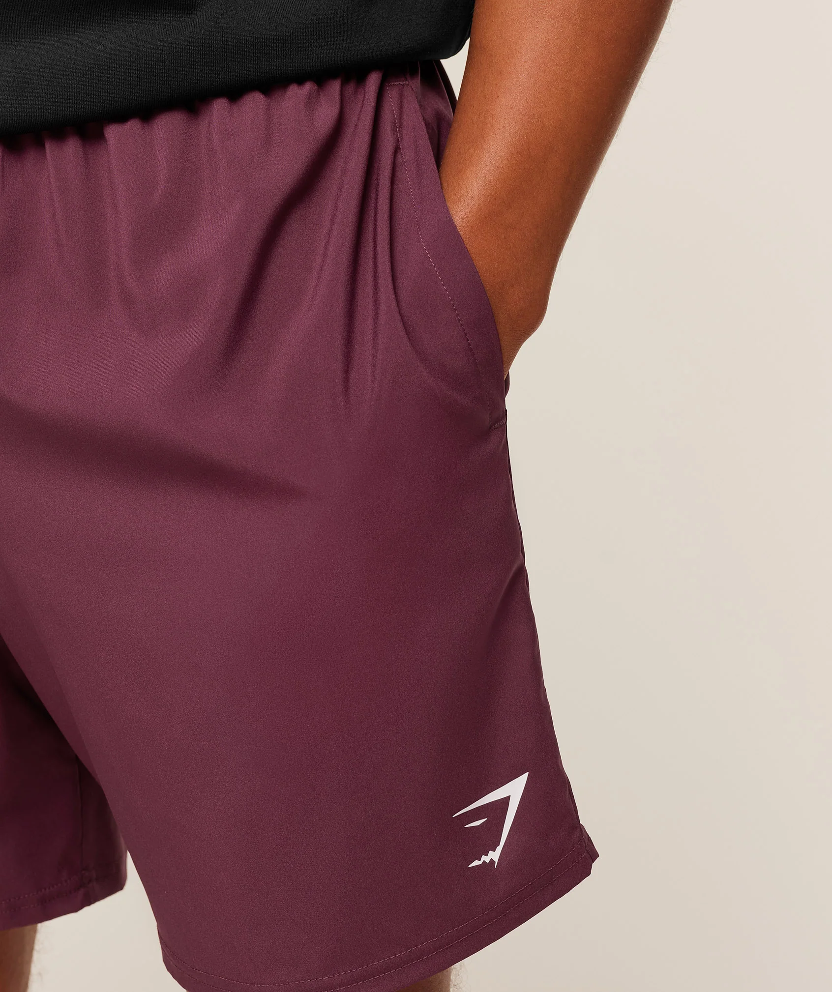 Gymshark Arrival 7" Shorts - GS Impact Burgundy - Image 6