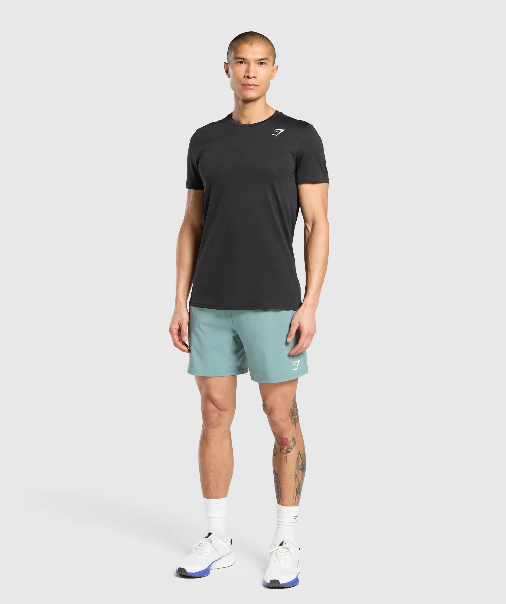 Gymshark Arrival 7" Shorts - Celeste Blue - Image 3