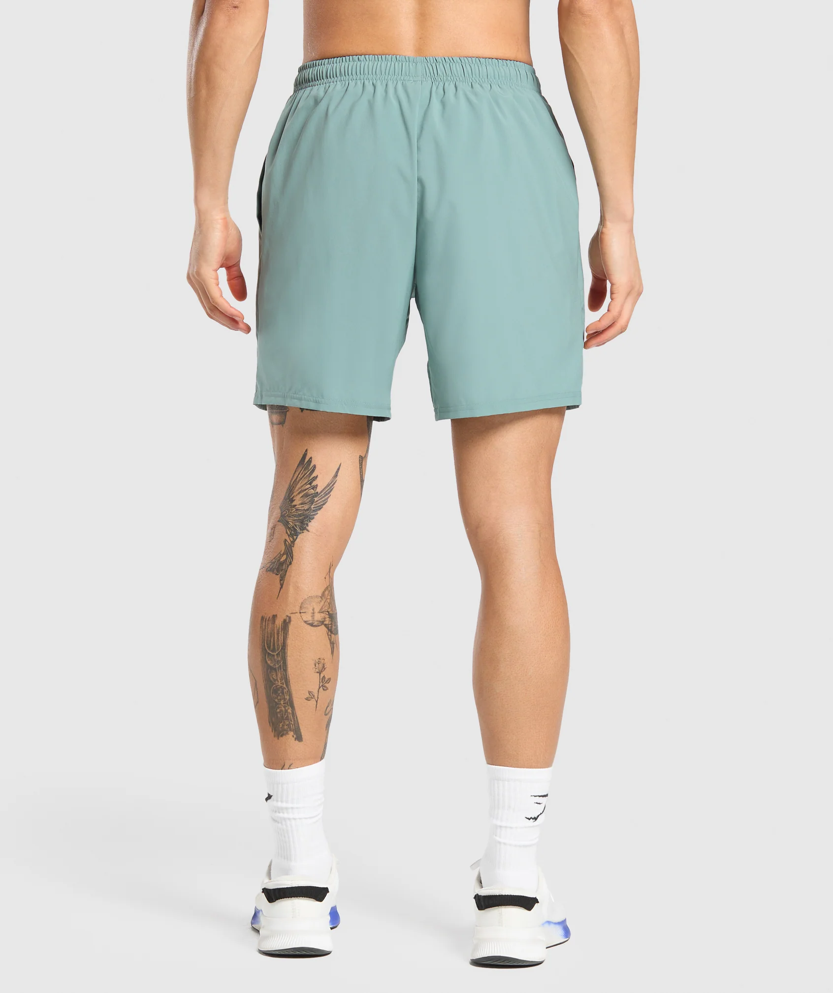 Gymshark Arrival 7" Shorts - Celeste Blue - Image 4