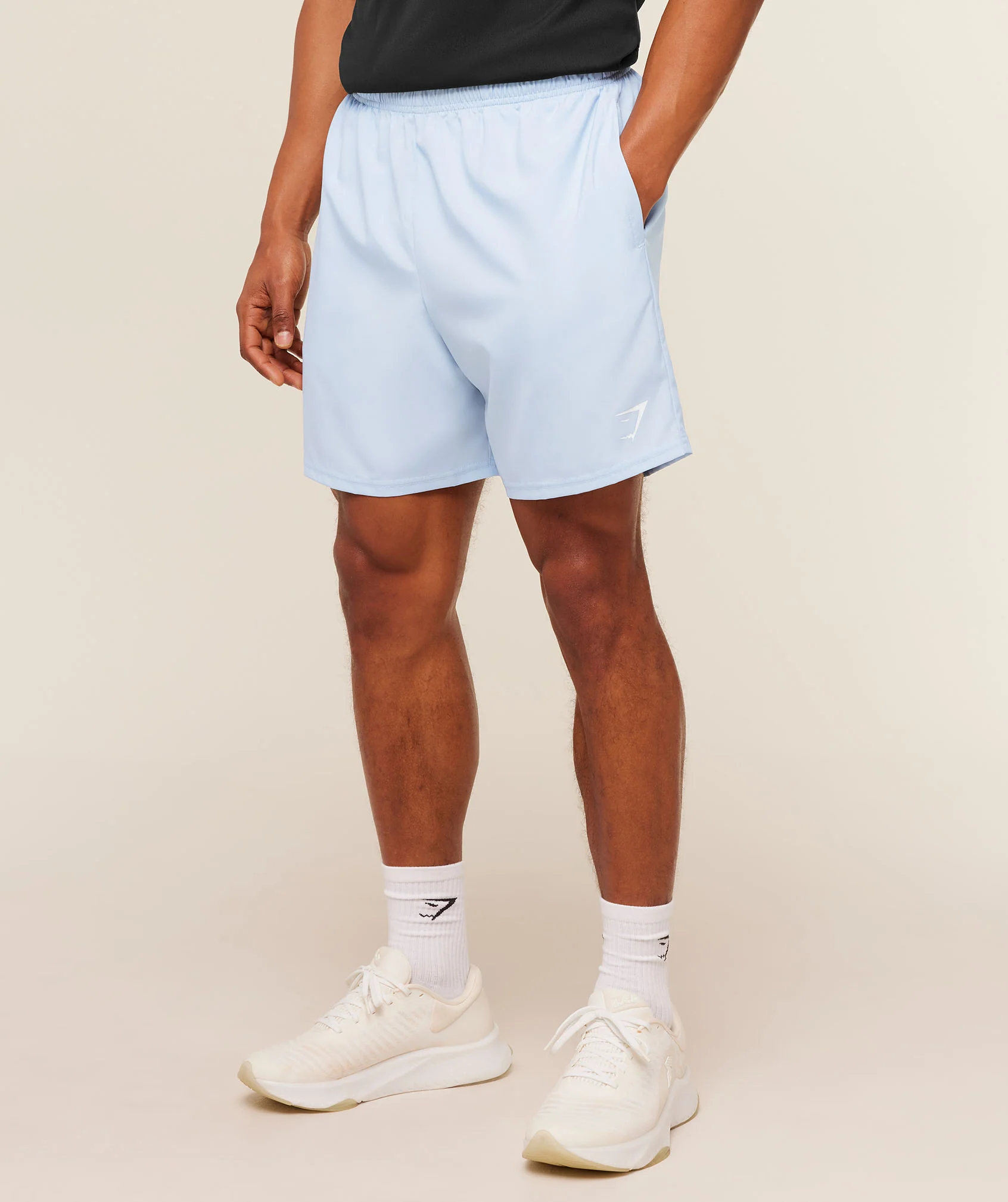 Gymshark Arrival 7" Shorts - Chilled Blue - Image 3