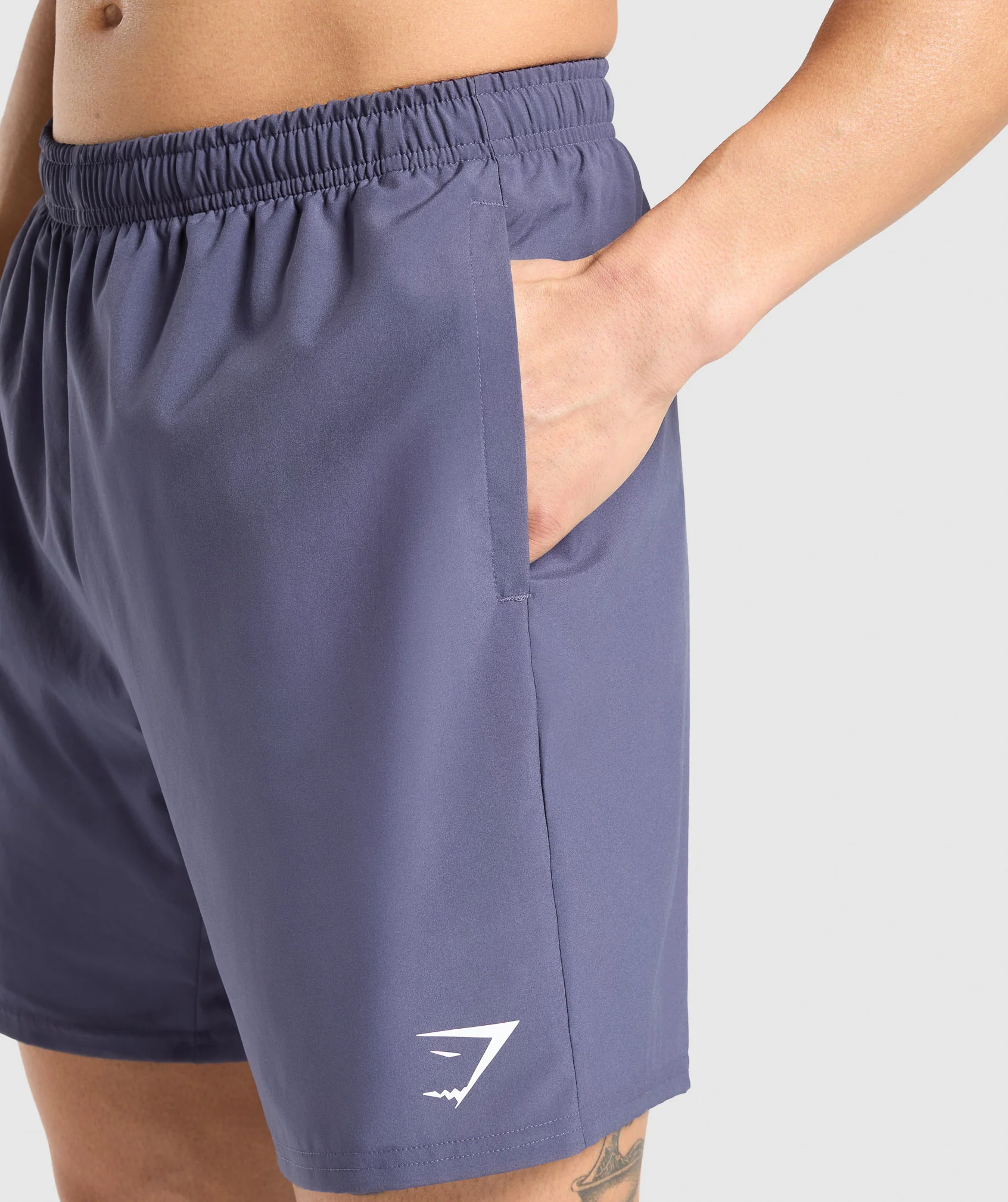 Gymshark Arrival 7" Shorts - Weighted Purple - Image 6