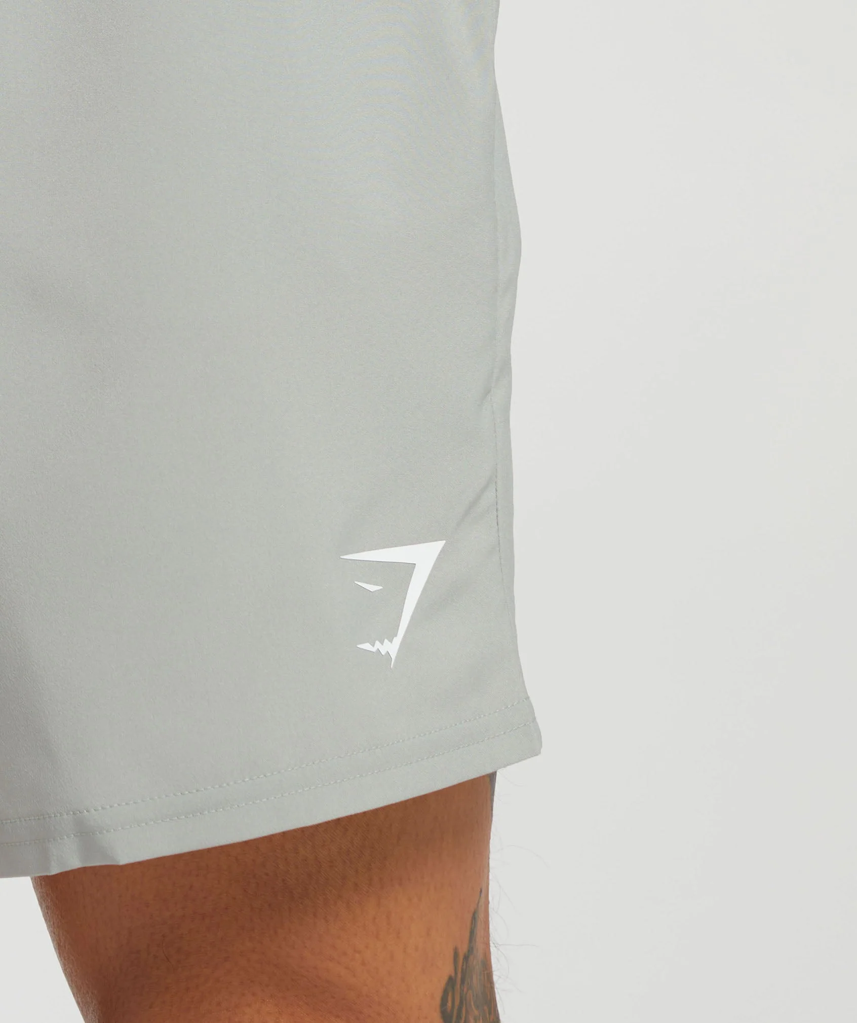 Gymshark Arrival 7" Shorts - Stone Grey - Image 5