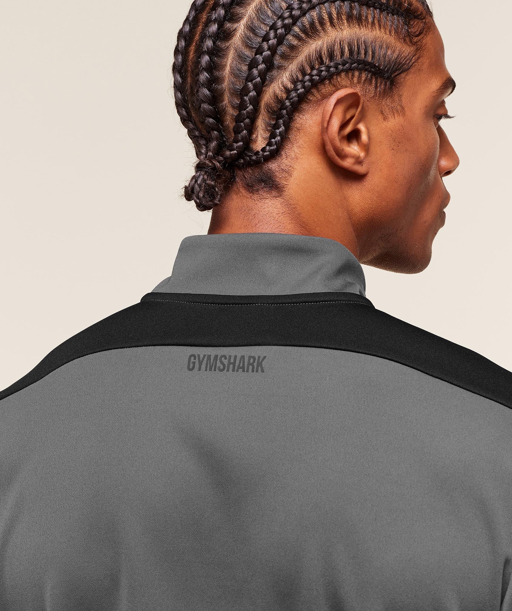 Gymshark Arrival Block 1/4 Zip - Dark Grey - Image 6