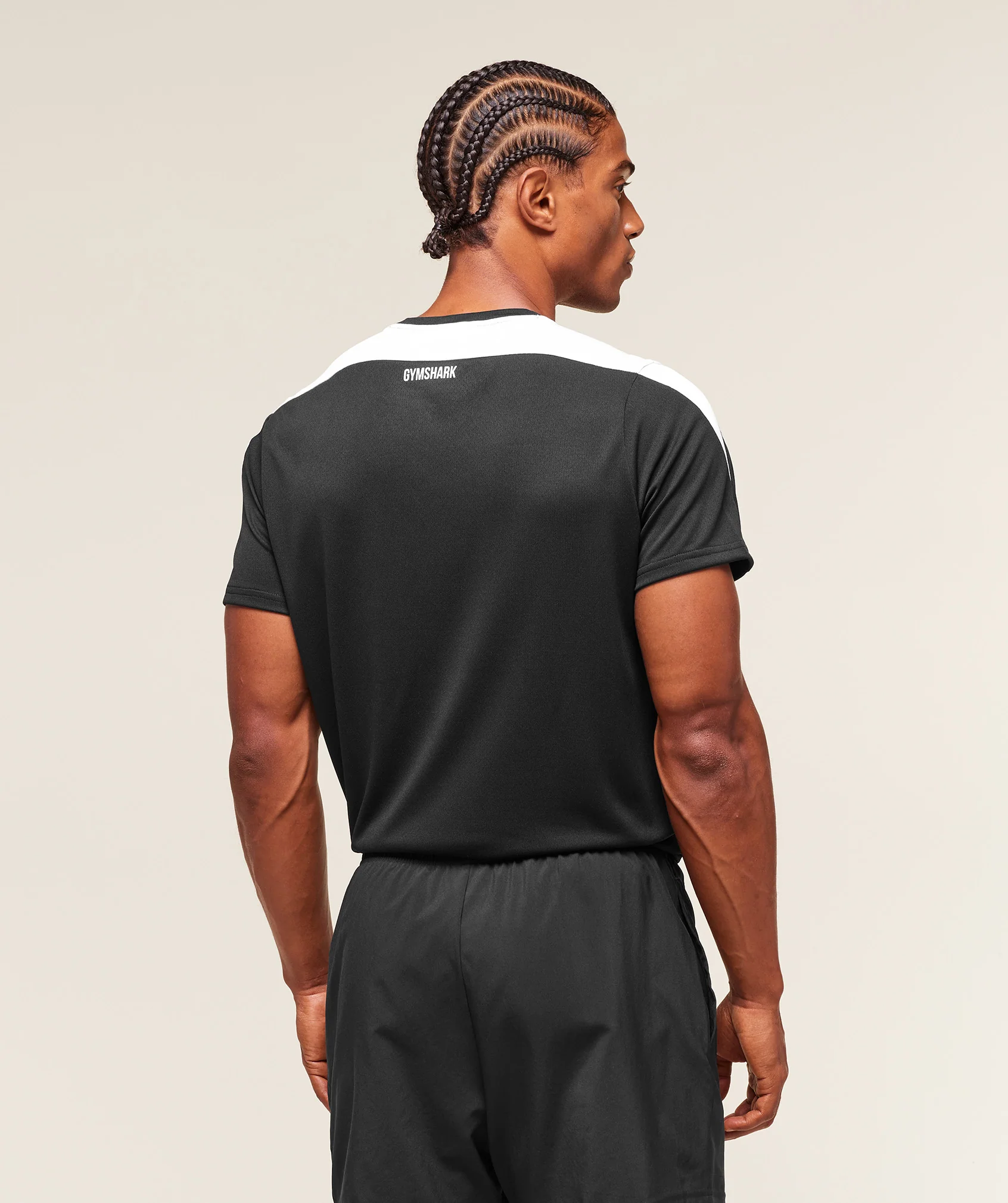 Gymshark Arrival Block T-Shirt - Black - Image 2