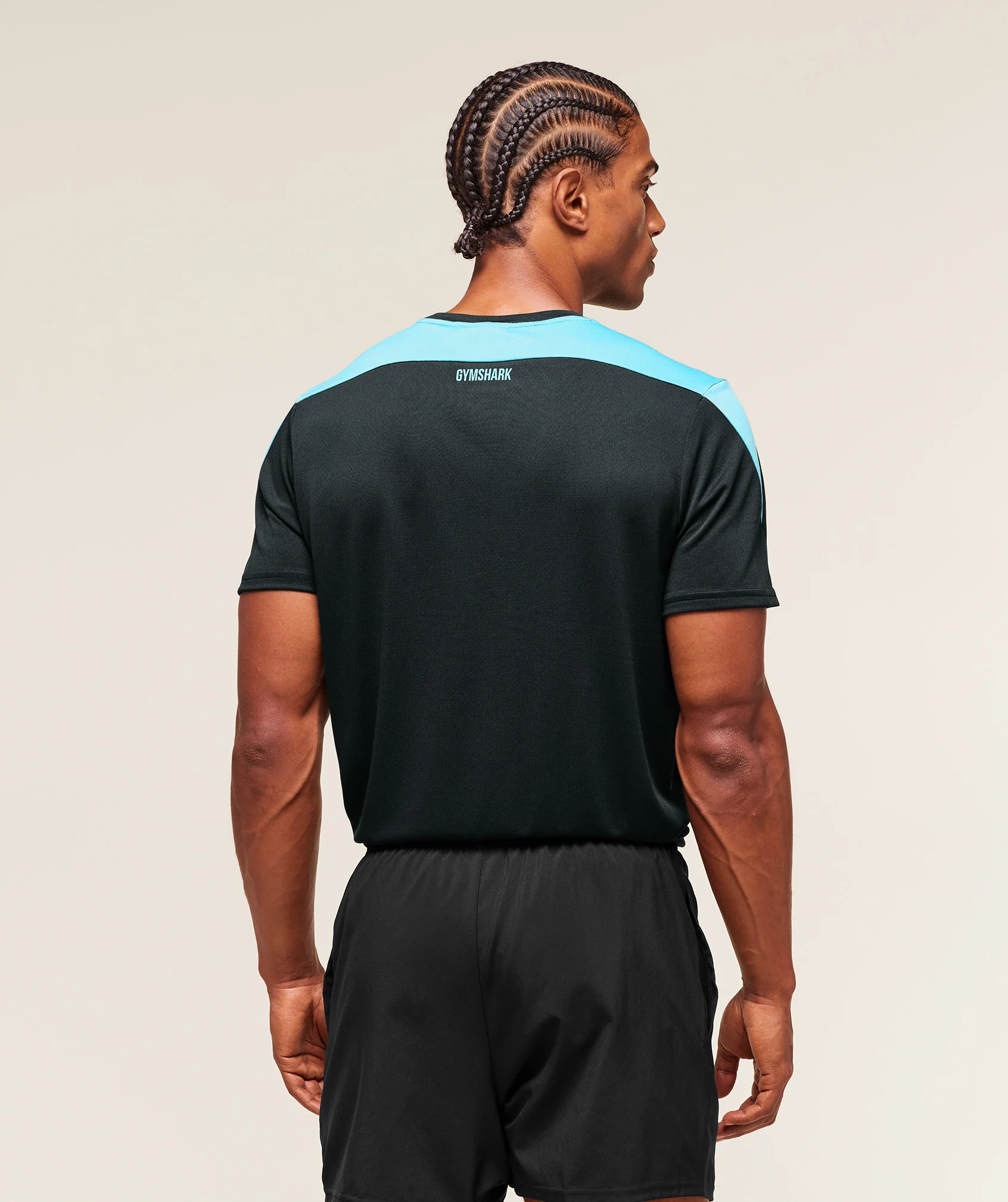 Gymshark Arrival Block T-Shirt - Deep Petrol Blue - Image 2