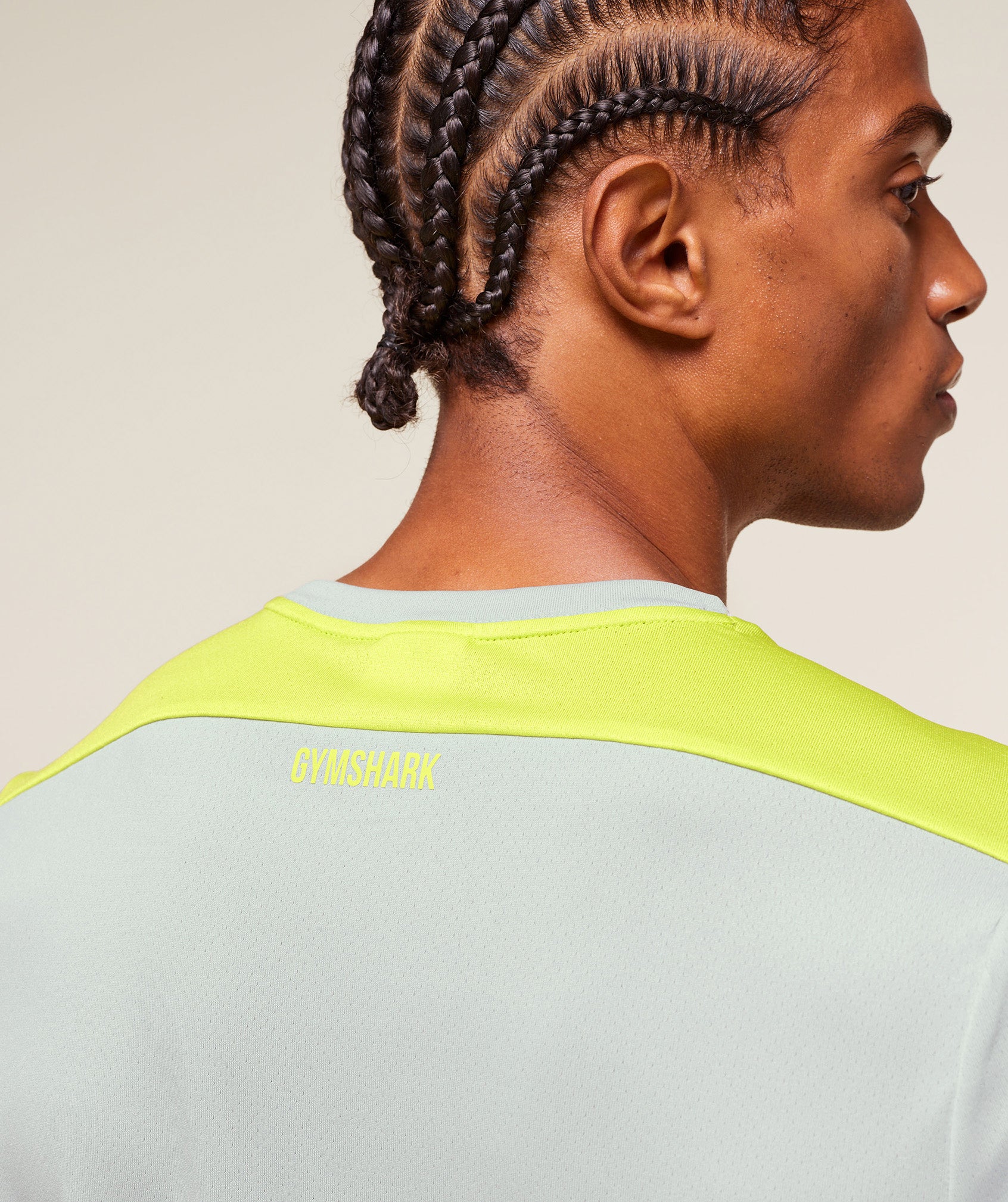 Gymshark Arrival Block T-Shirt - Light Grey - Image 5