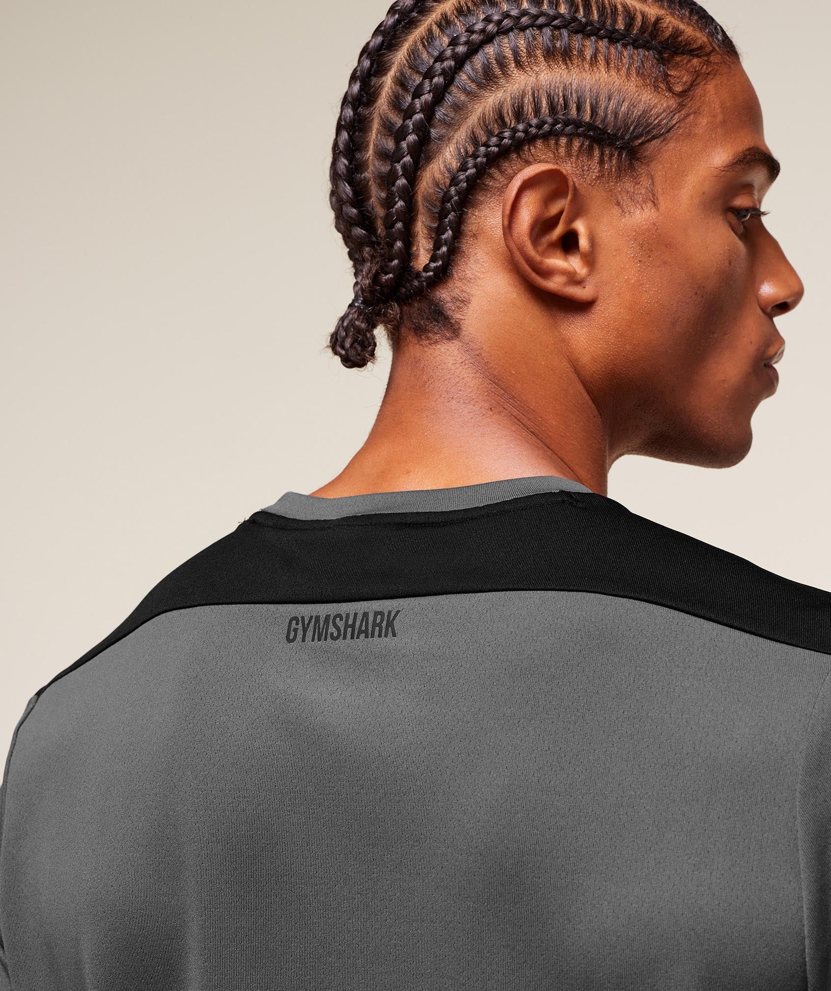 Gymshark Arrival Block T-Shirt - Dark Grey - Image 5