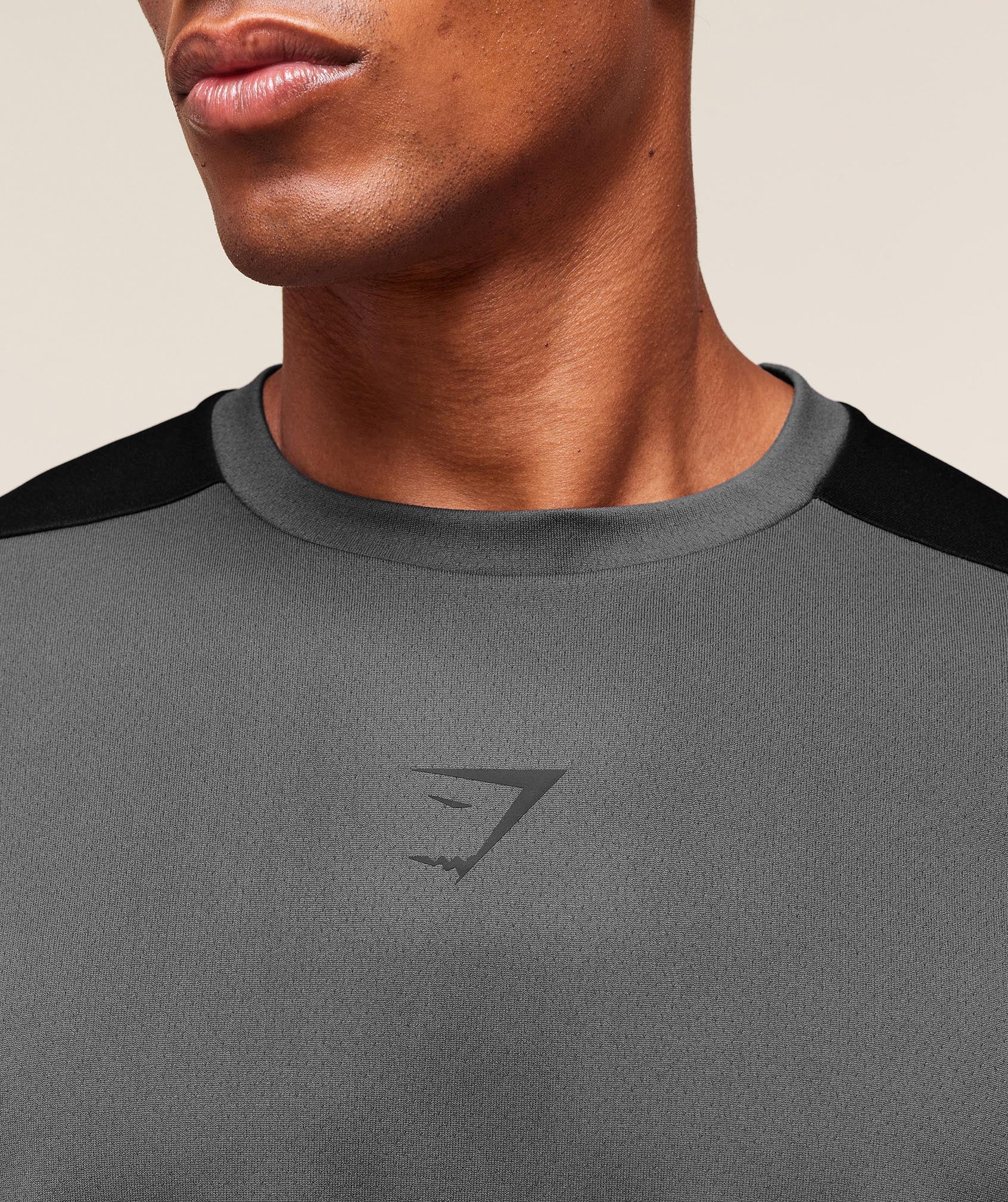 Gymshark Arrival Block T-Shirt - Dark Grey - Image 6