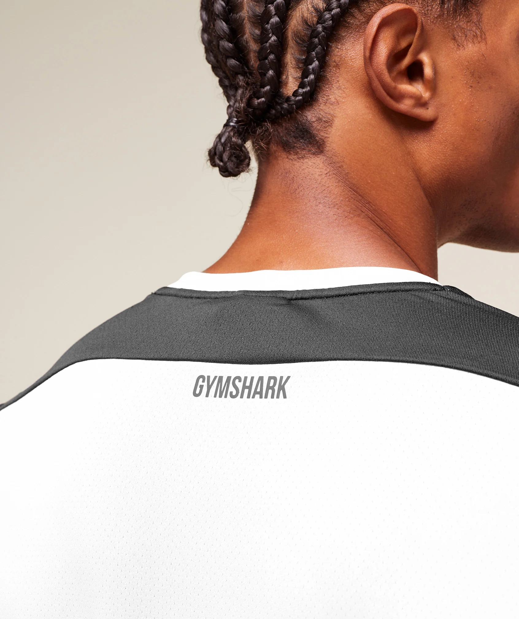 Gymshark Arrival Block T-Shirt - White - Image 6
