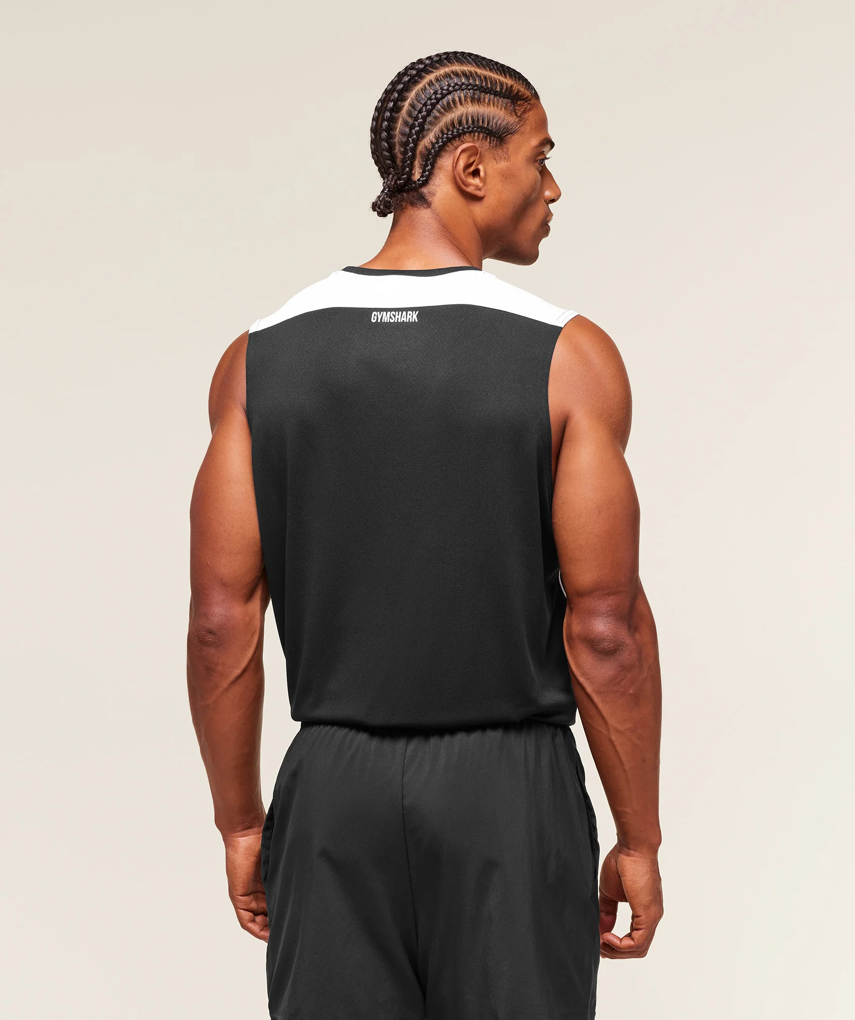 Gymshark Arrival Block Tank - Black - Image 2