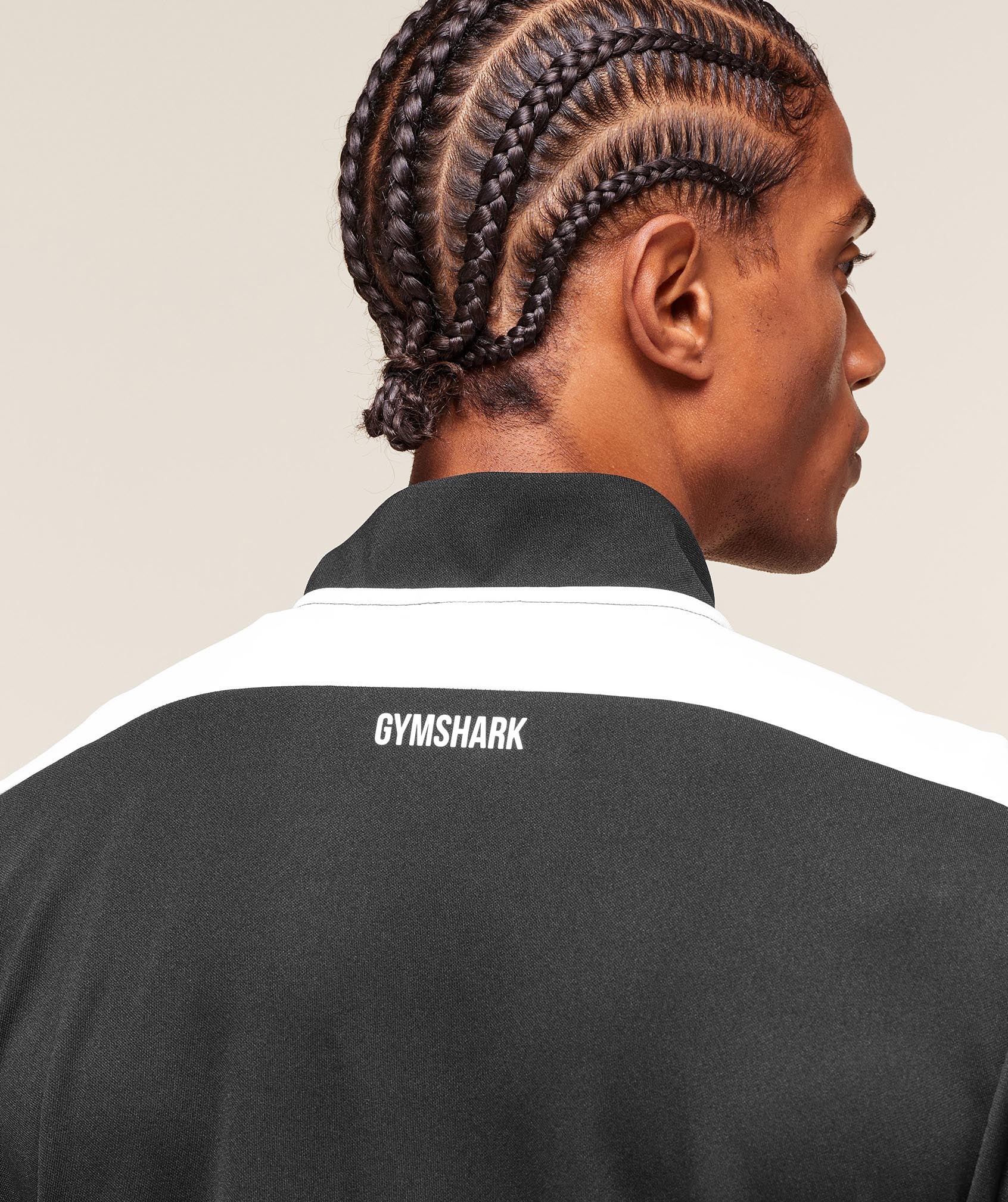 Gymshark Arrival Block Track Jacket - Black - Image 4