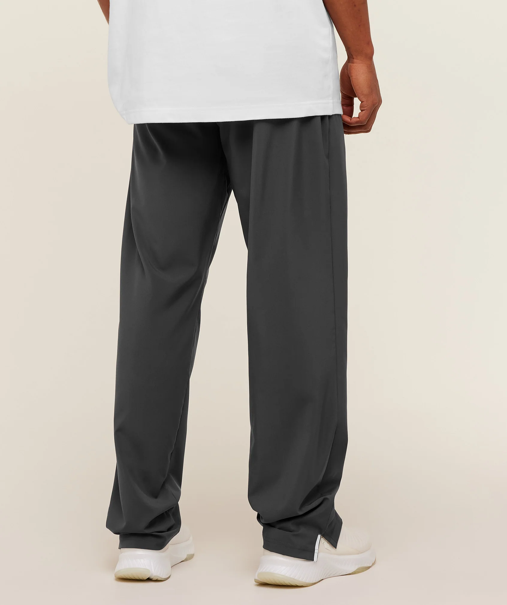 Gymshark Arrival Contrast Pants - Grey/Black - Image 2