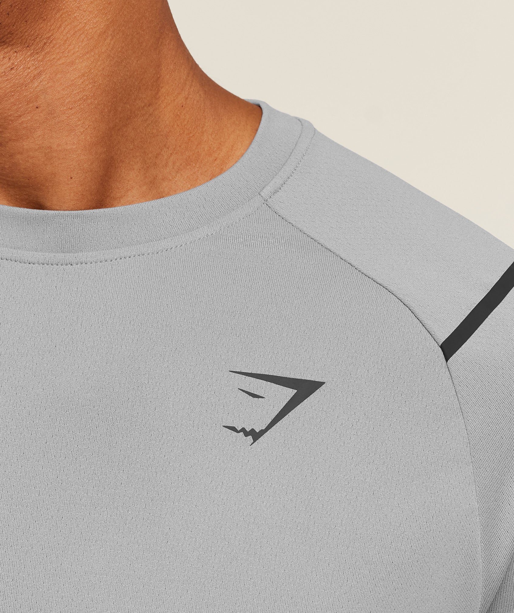 Gymshark Arrival Contrast T-Shirt -  Smokey Grey / Grey - Image 6
