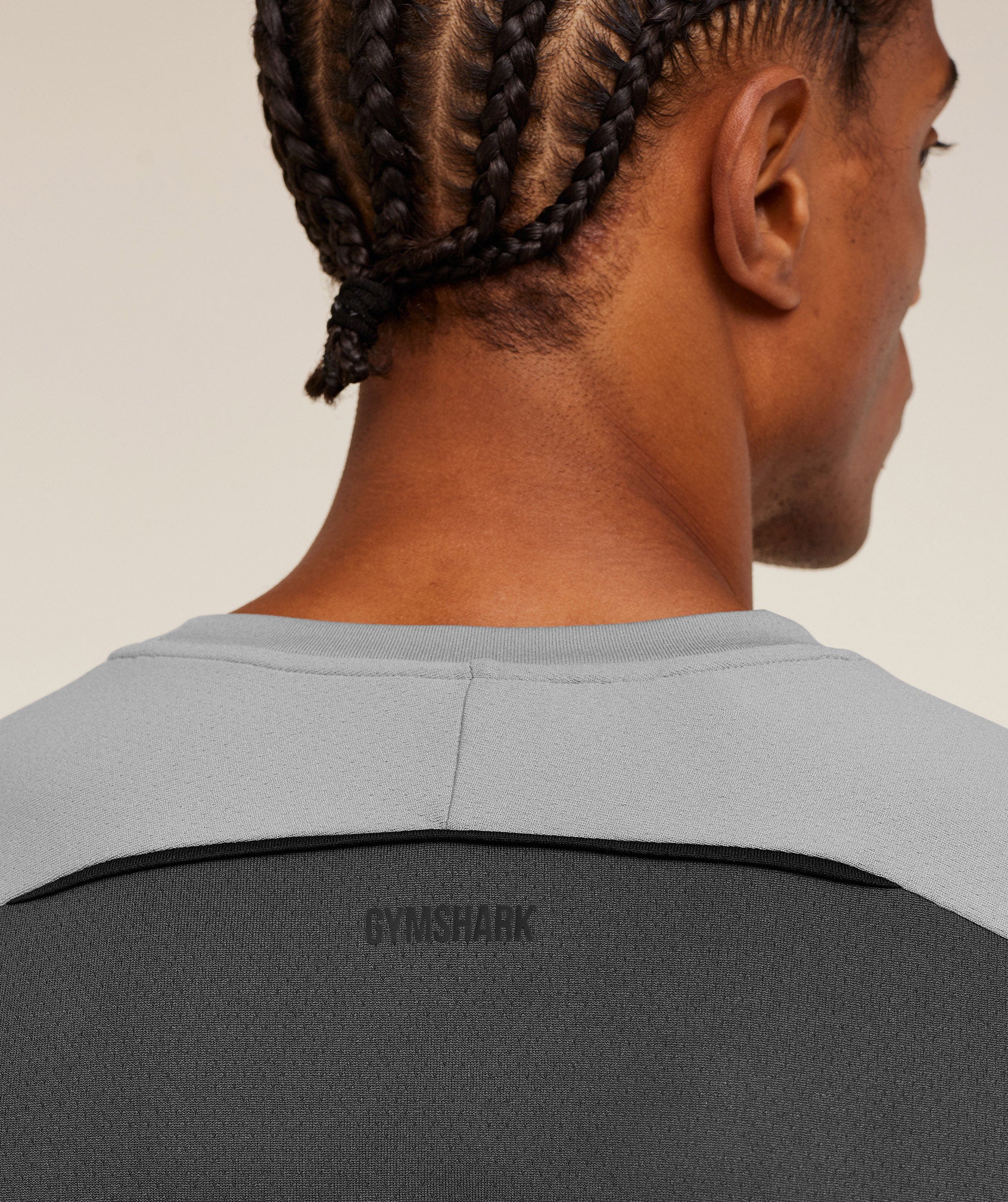 Gymshark Arrival Contrast T-Shirt -  Smokey Grey / Grey - Image 7
