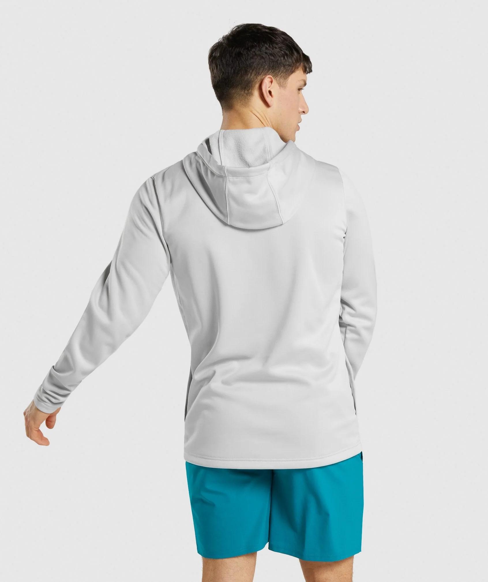 Gymshark Arrival Hoodie - Light Grey - Image 2