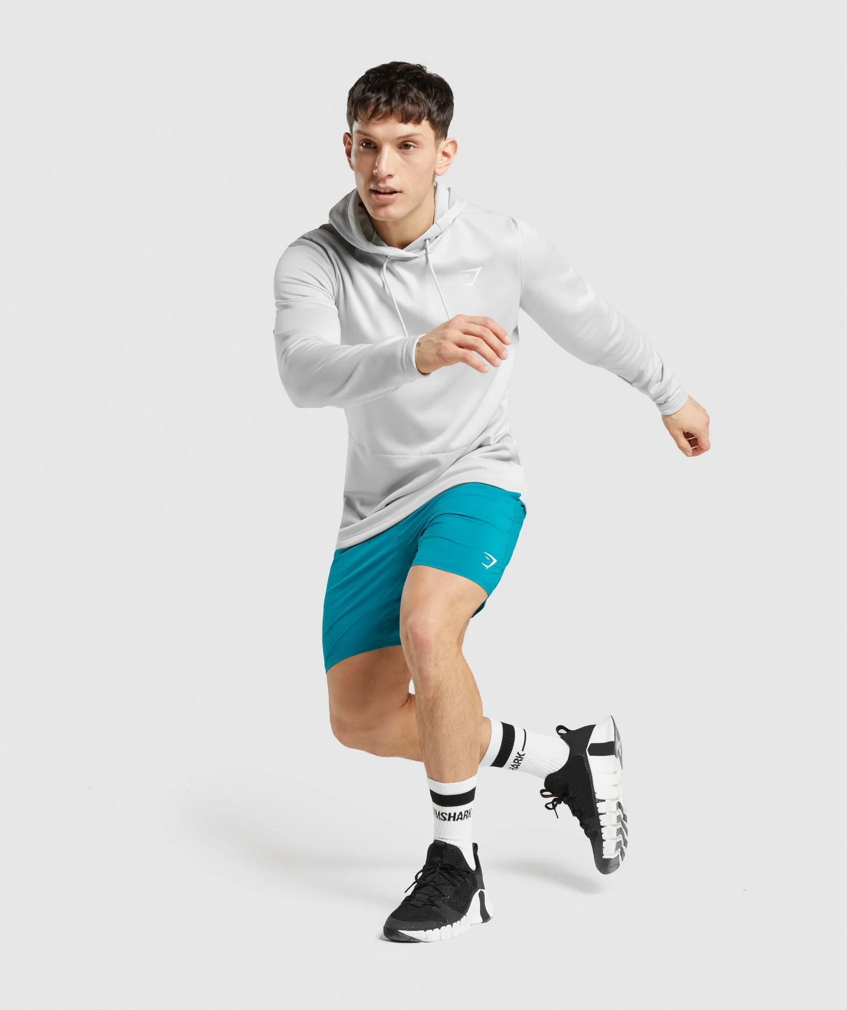 Gymshark Arrival Hoodie - Light Grey - Image 4