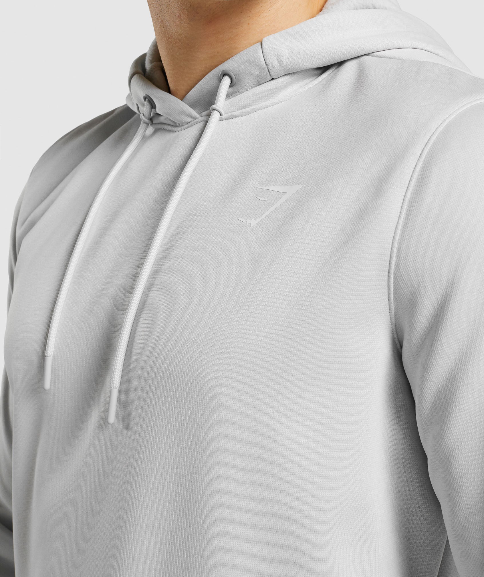 Gymshark Arrival Hoodie - Light Grey - Image 5
