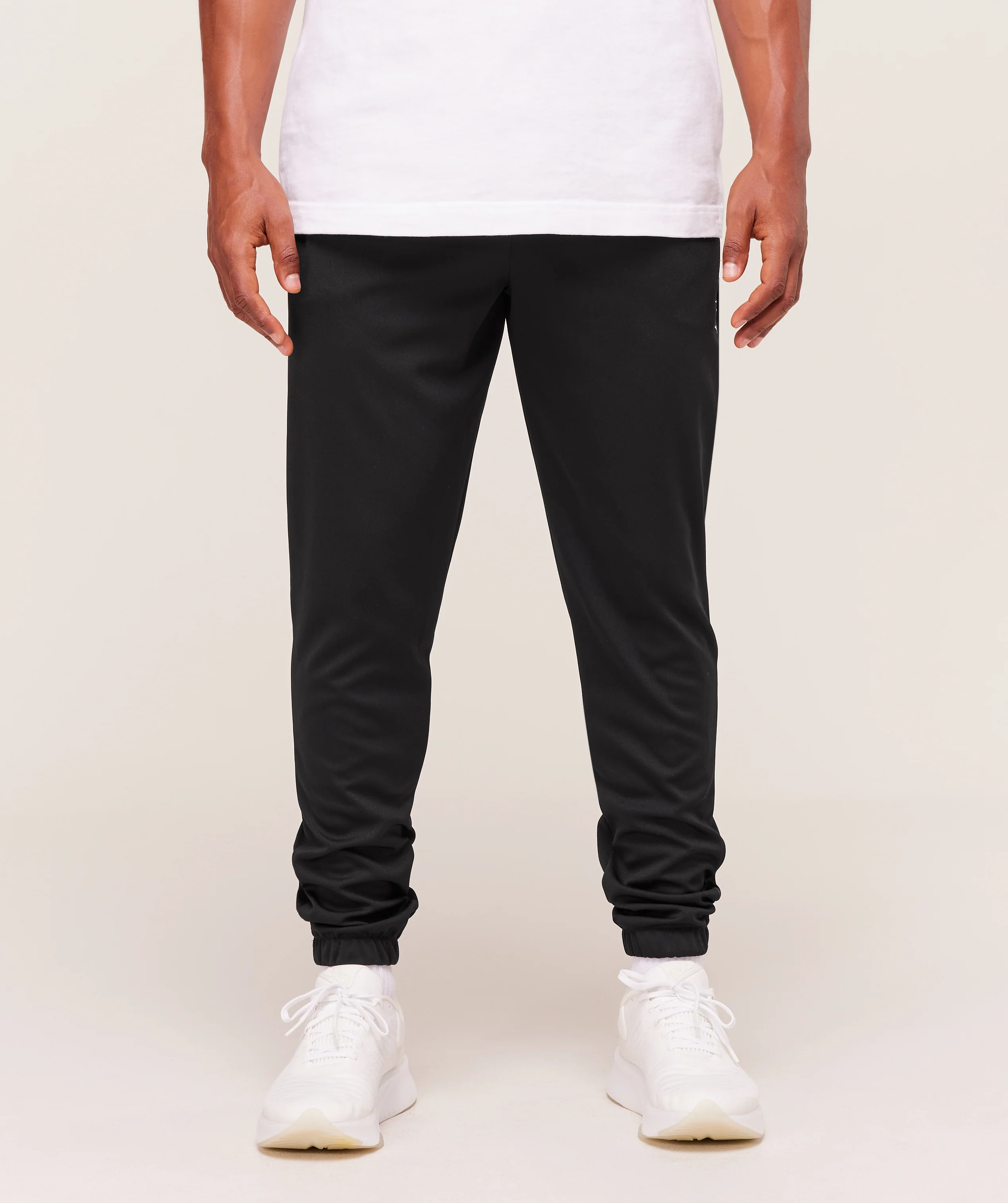 Gymshark Arrival Knit Block Joggers - Black