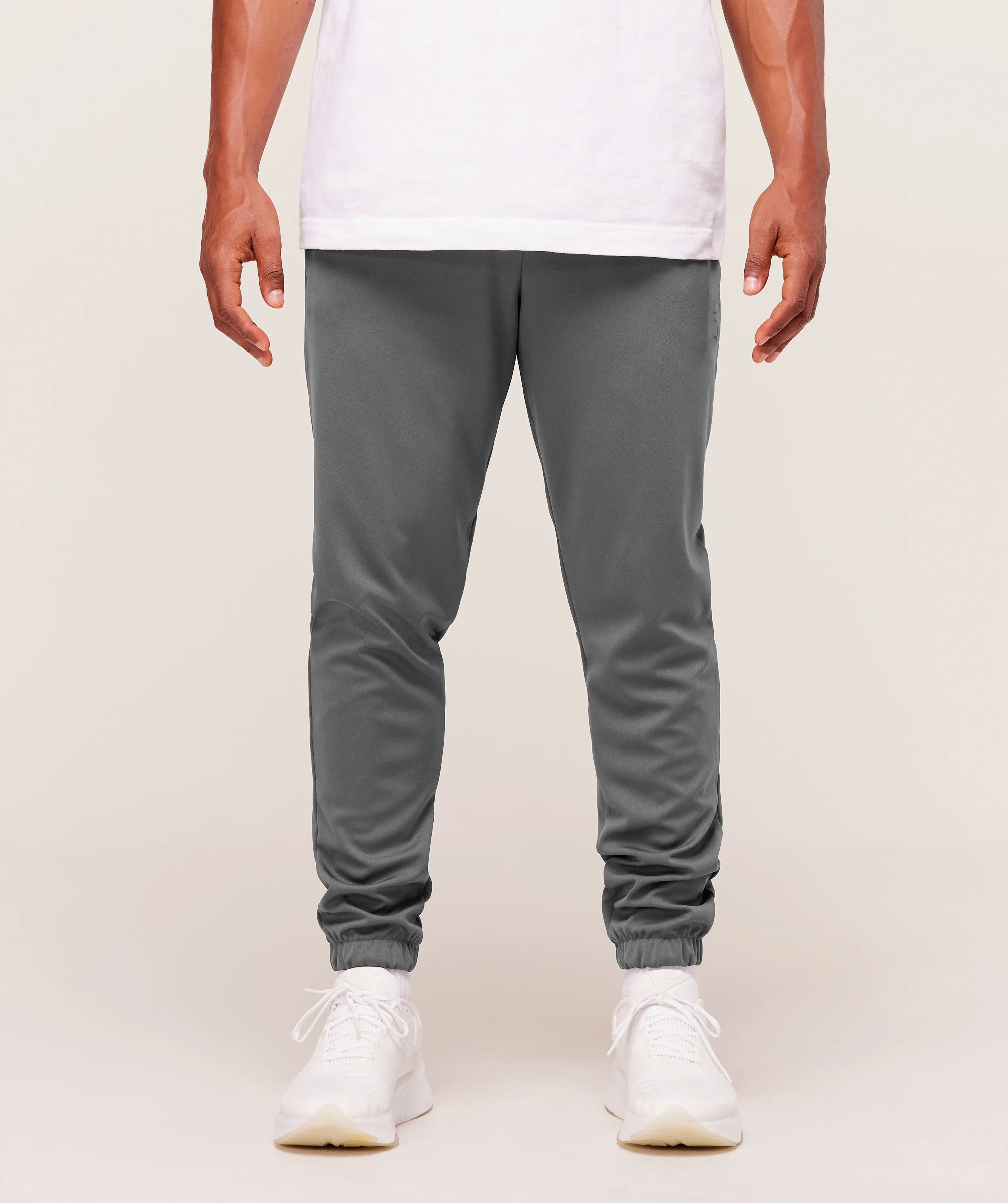 Gymshark Arrival Knit Block Joggers - Dark Grey