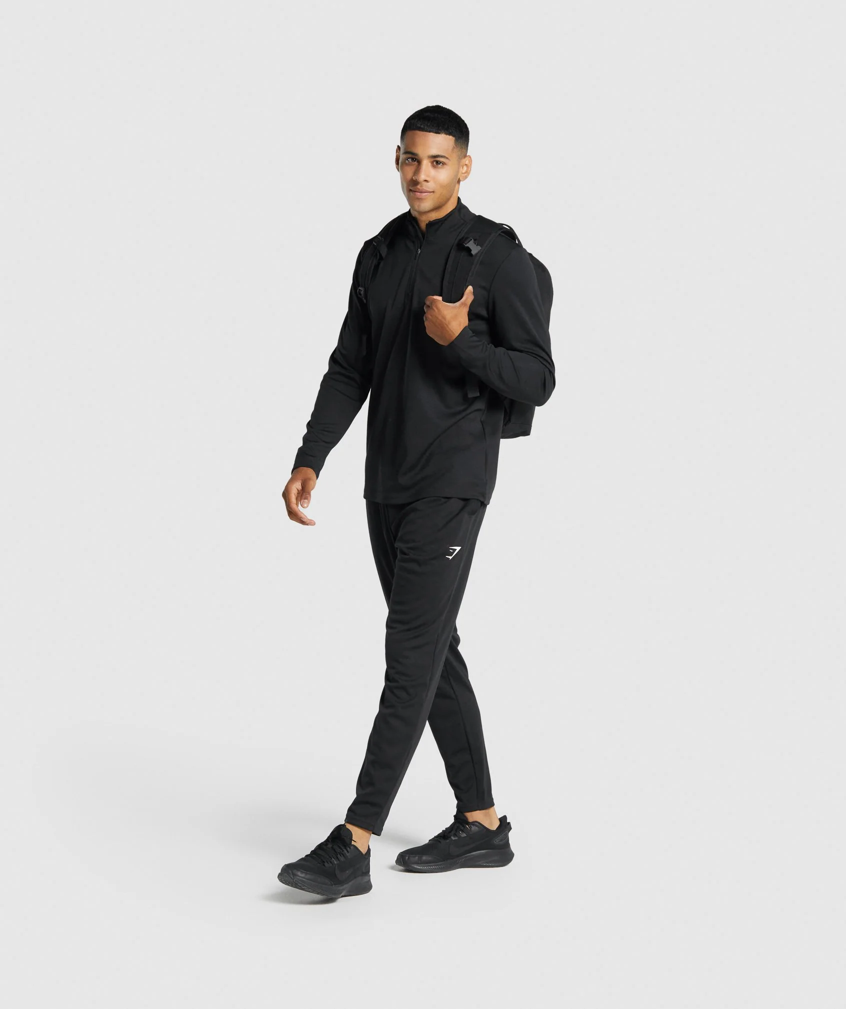 Gymshark Arrival Knit Joggers - Black - Image 4