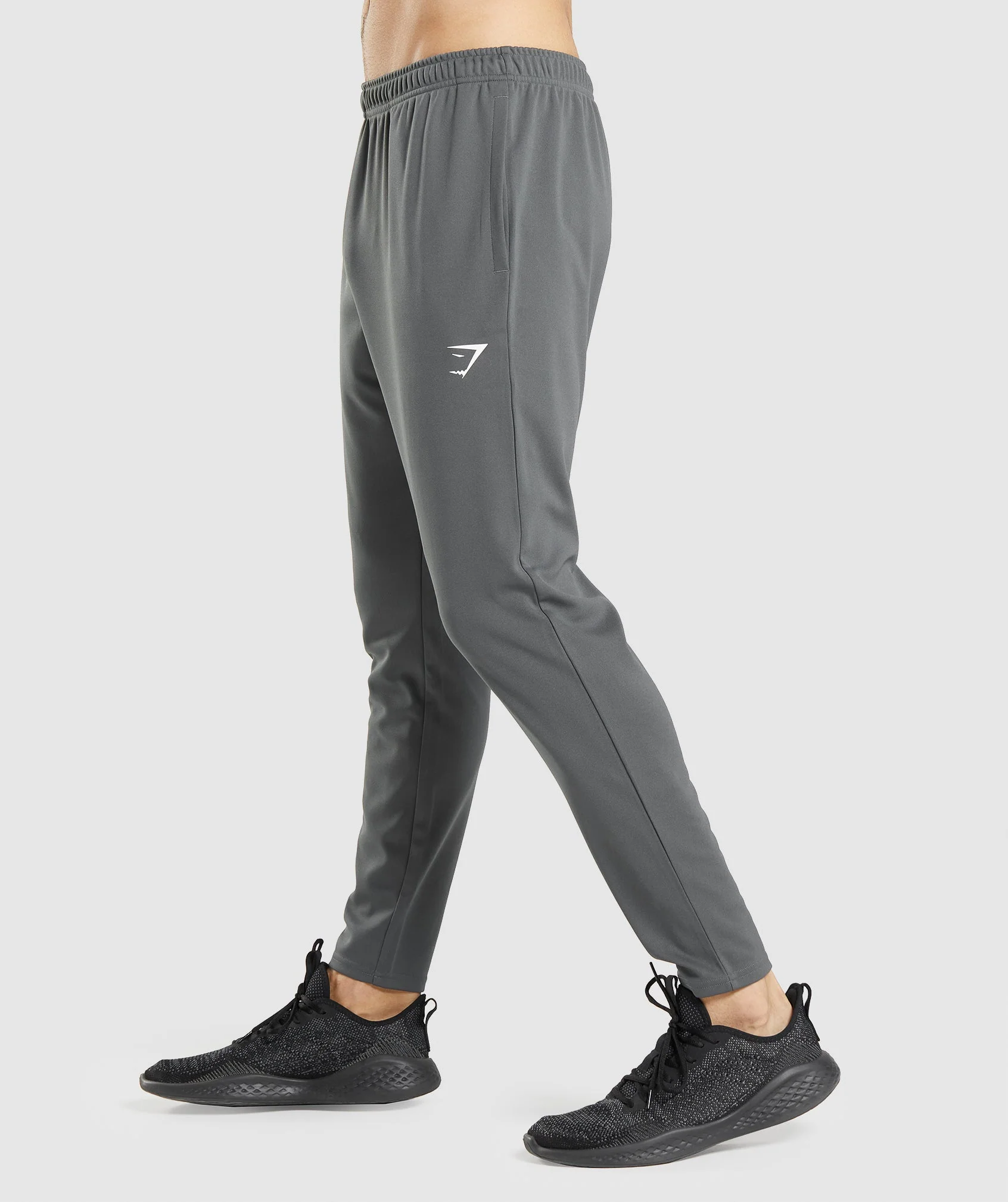 Gymshark Arrival Knit Joggers - Charcoal Grey - Image 3