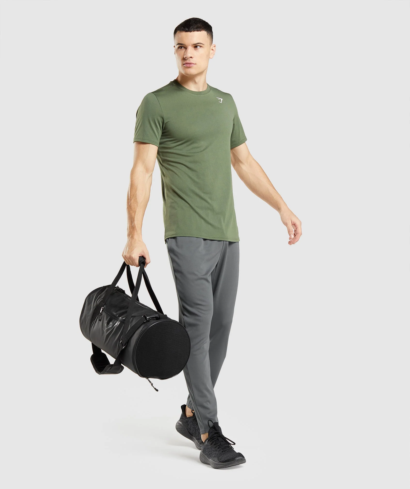 Gymshark Arrival Knit Joggers - Charcoal Grey - Image 4