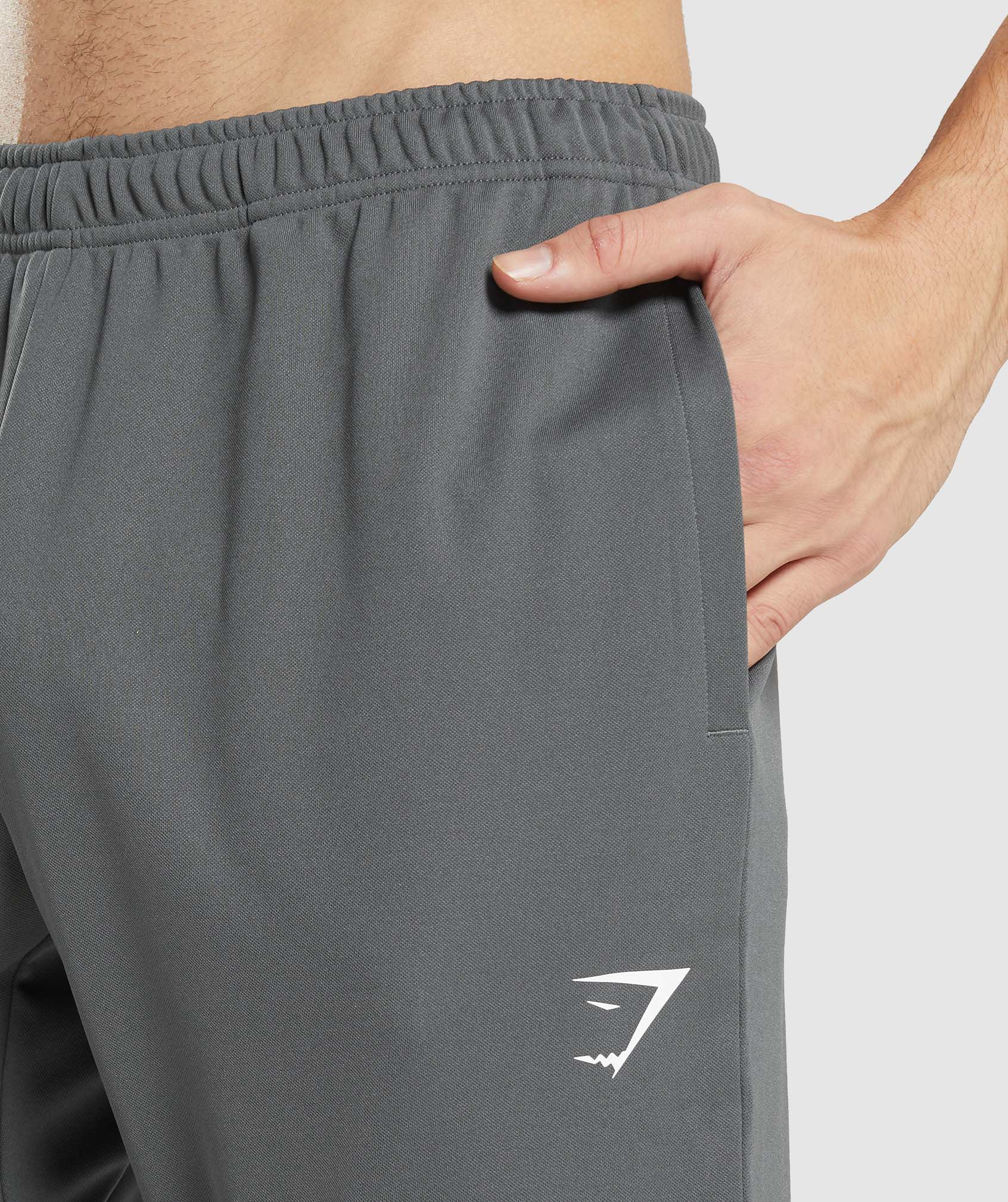Gymshark Arrival Knit Joggers - Charcoal Grey - Image 5