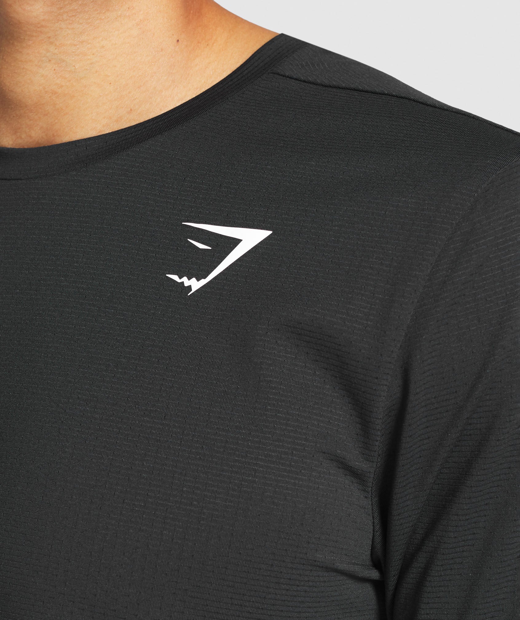 Gymshark Arrival Long Sleeve T-Shirt - Black - Image 6