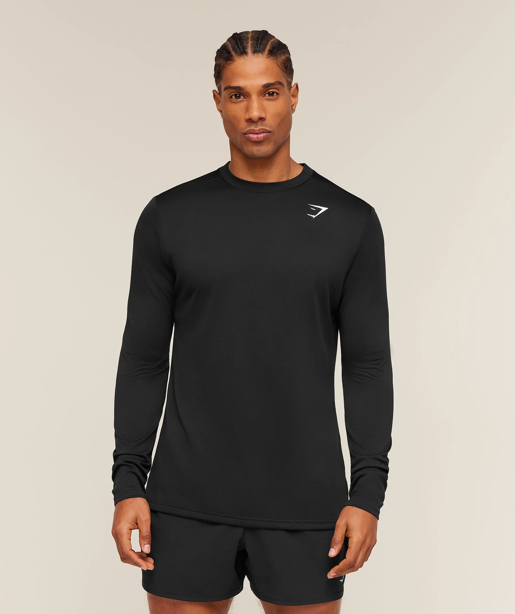 Gymshark Arrival Long Sleeve T-Shirt - Black - Image 6
