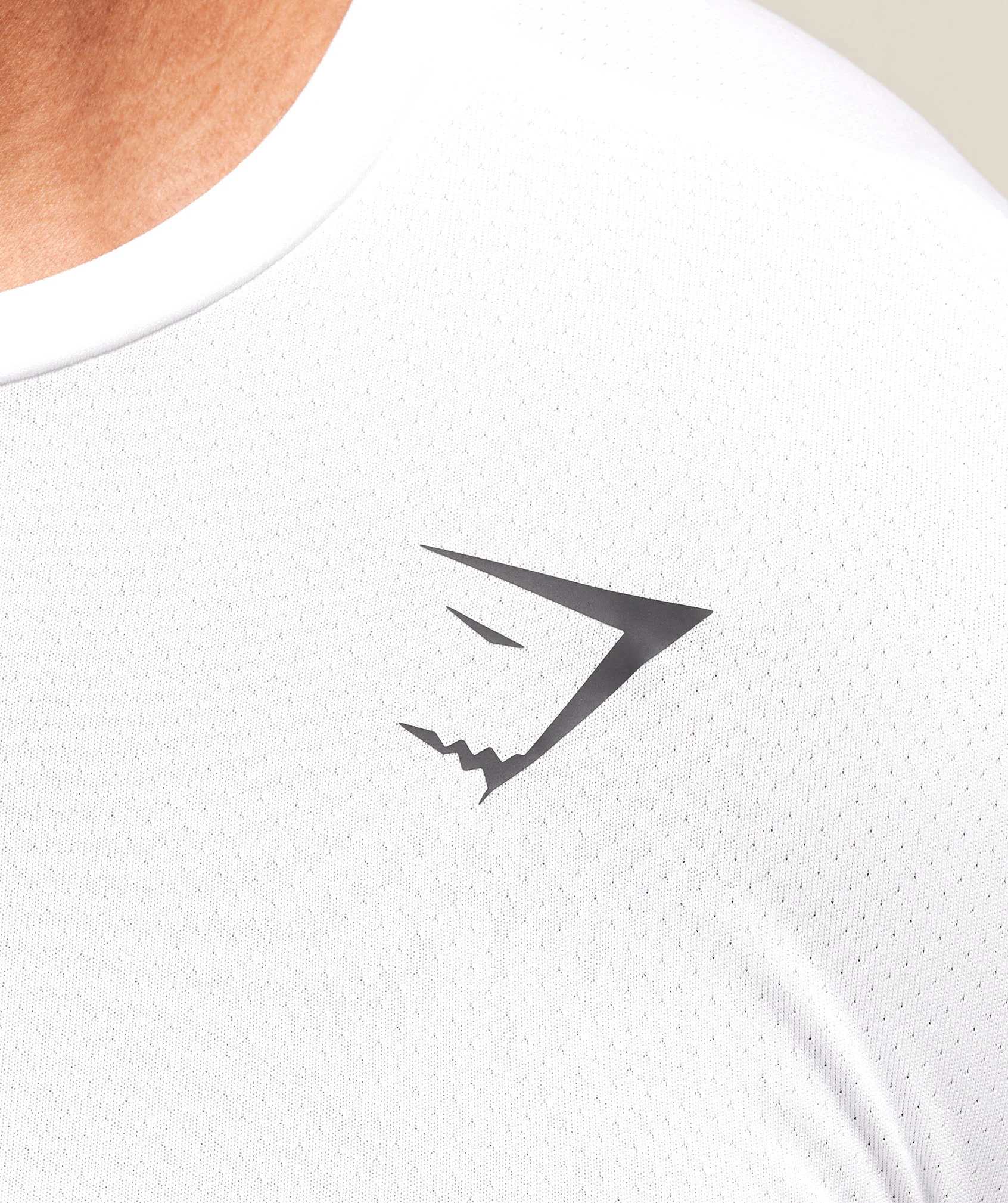 Gymshark Arrival Long Sleeve T-Shirt - White - Image 4
