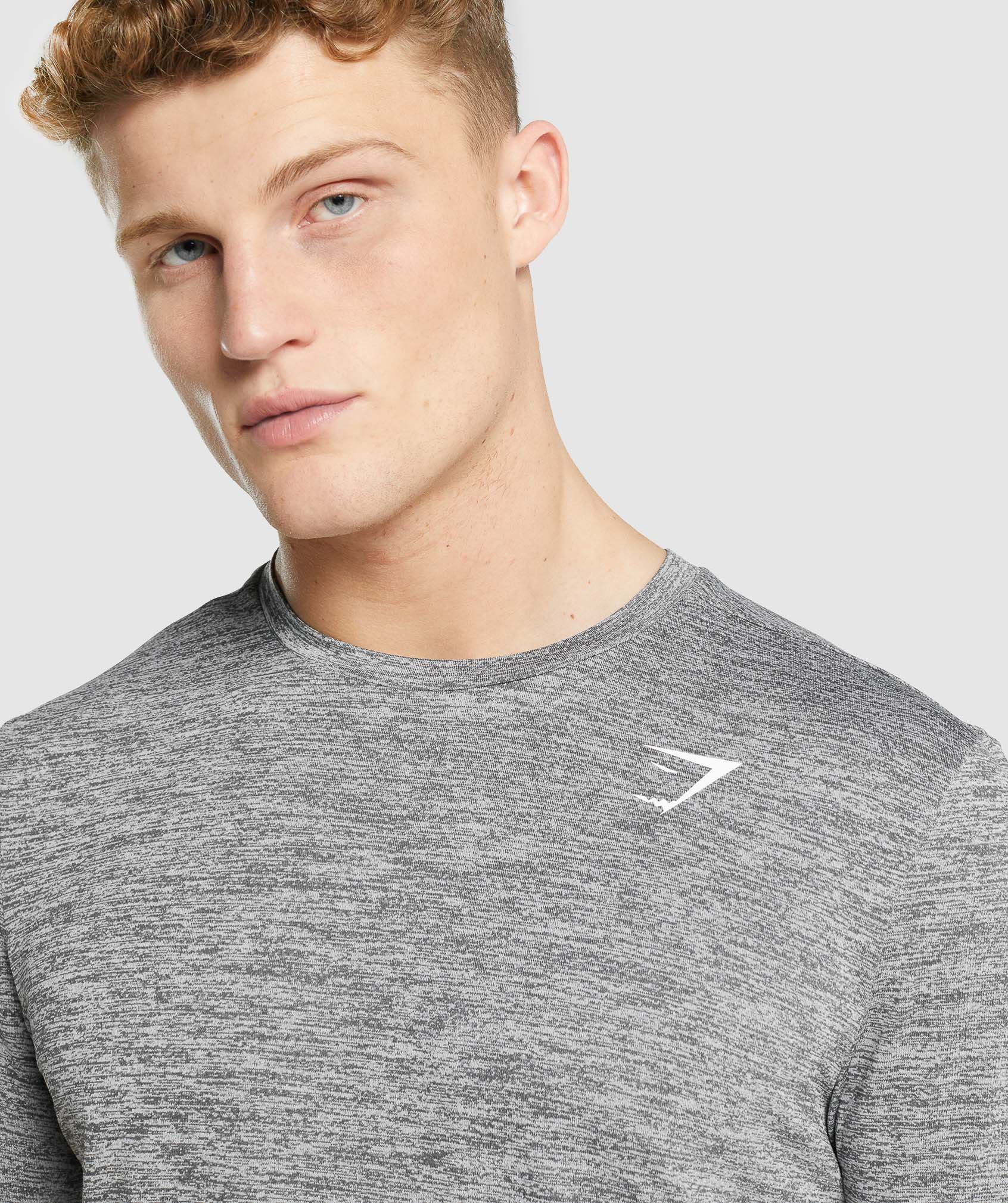 Gymshark Arrival Marl T-Shirt - Charcoal Marl - Image 5