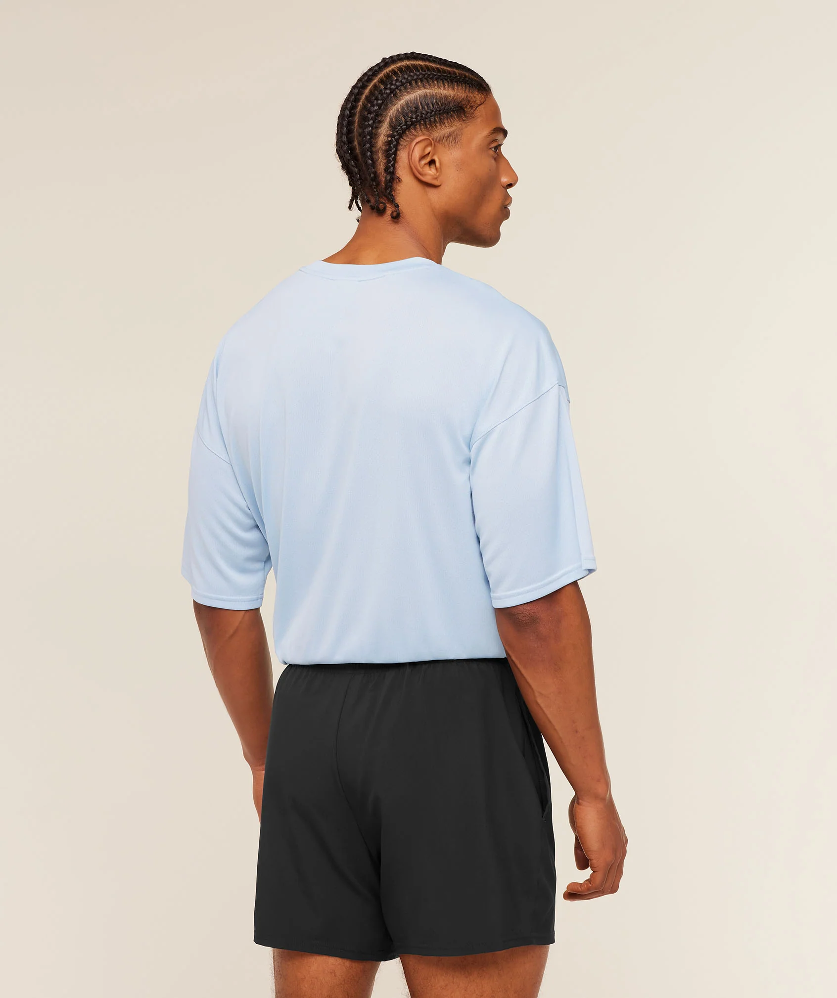Gymshark Arrival Oversized T-Shirt - Chilled Blue - Image 2