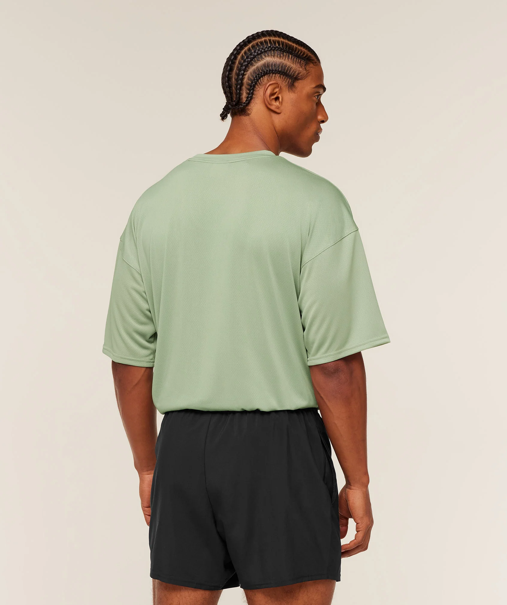 Gymshark Arrival Oversized T-Shirt - GS Haze Green - Image 2