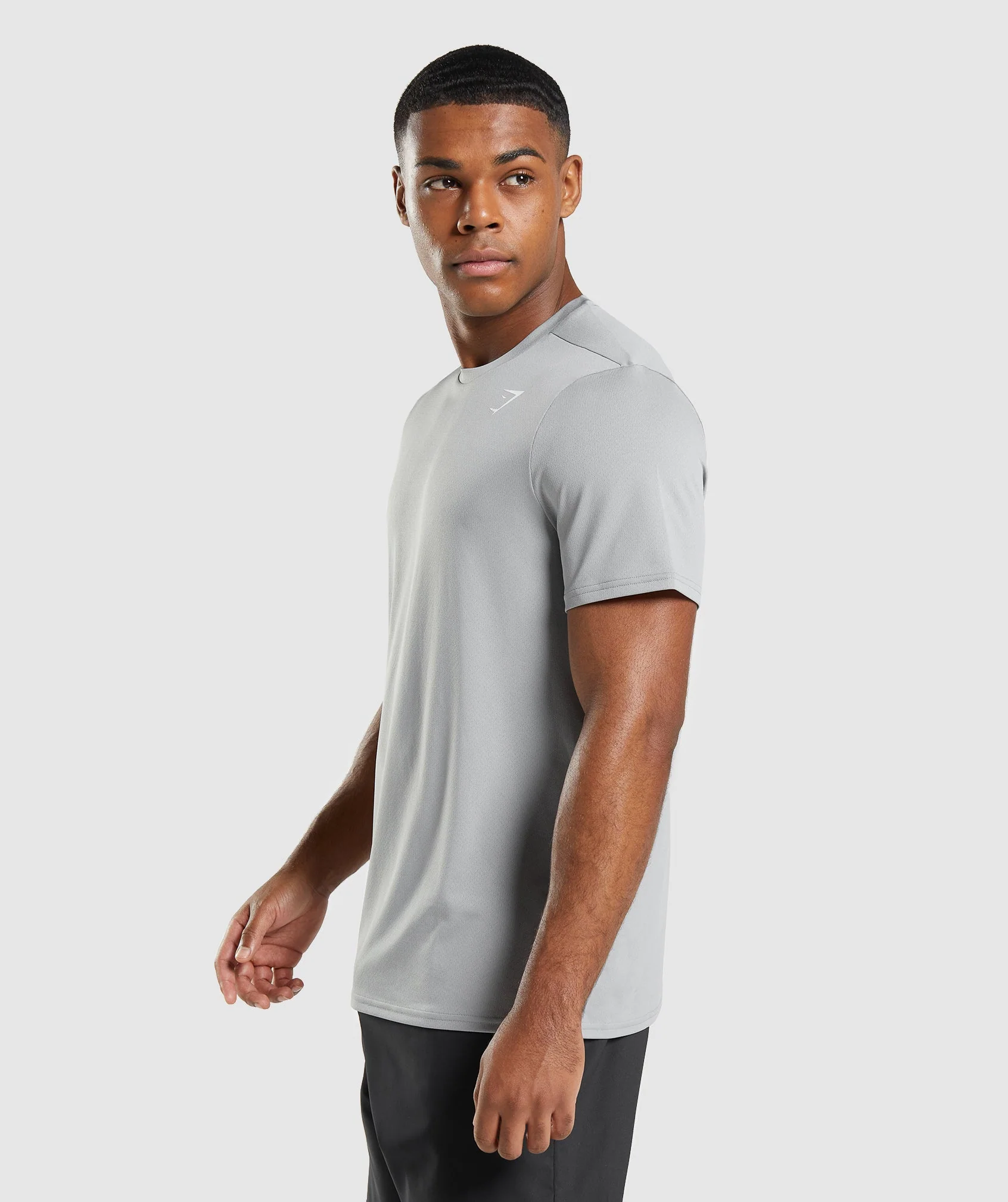 Gymshark Arrival T-Shirt - Smokey Grey - Image 2