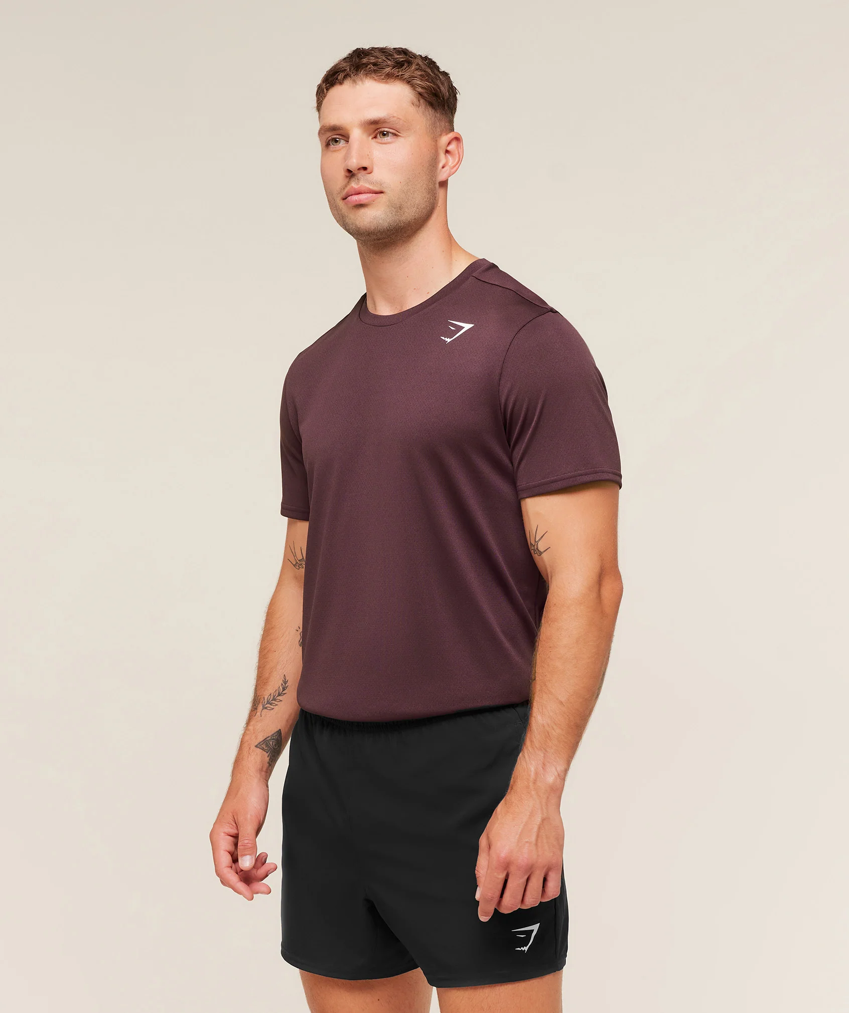 Gymshark Arrival T-Shirt - Cherry Purple - Image 2