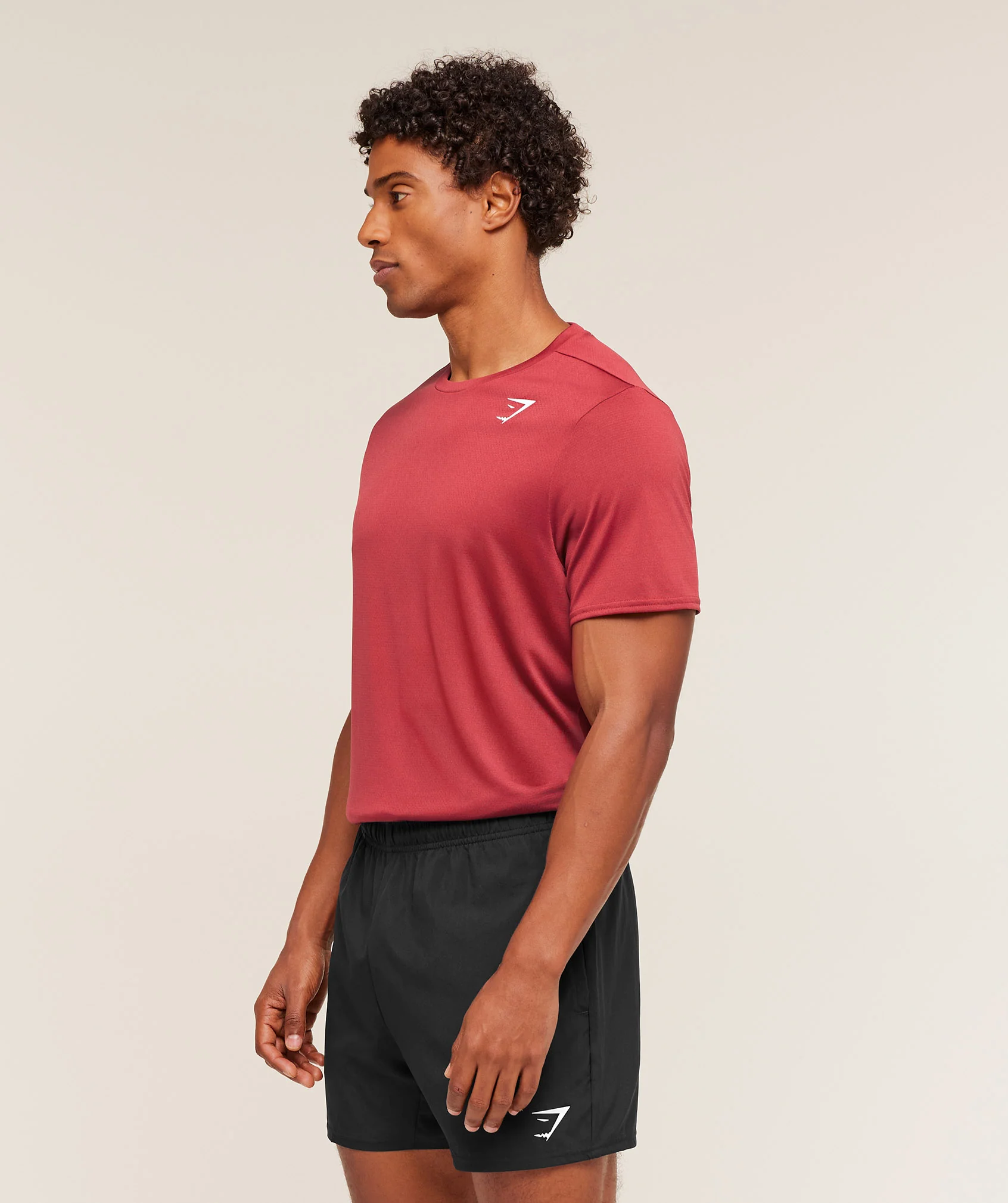 Gymshark Arrival T-Shirt - Athletic Burgundy - Image 3