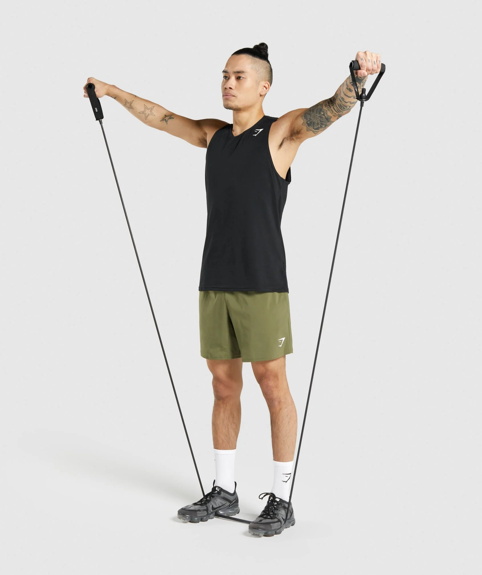 Gymshark Arrival Shorts - Dark Green - Image 4