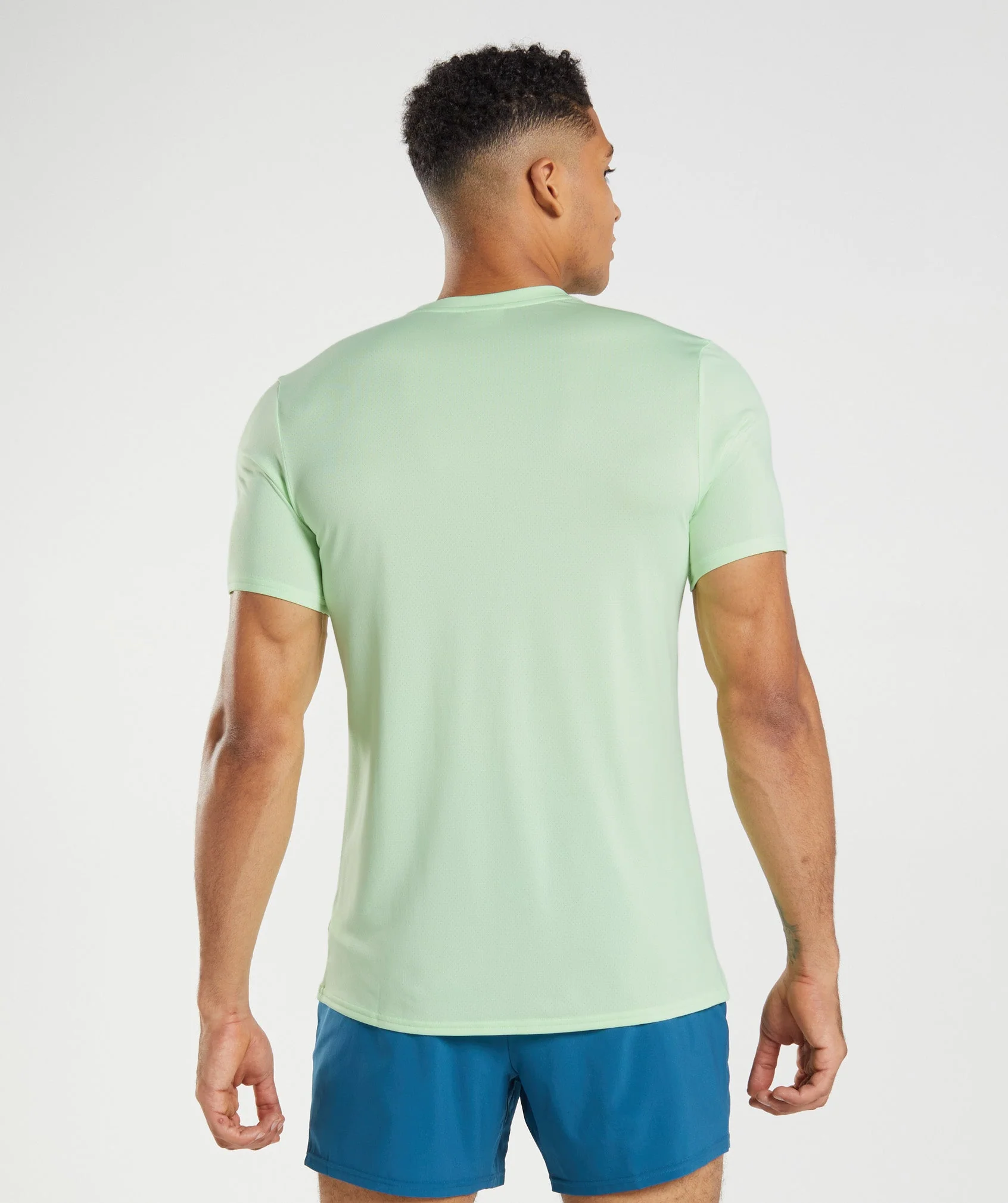 Gymshark Arrival T-Shirt - Fluo Mint - Image 2