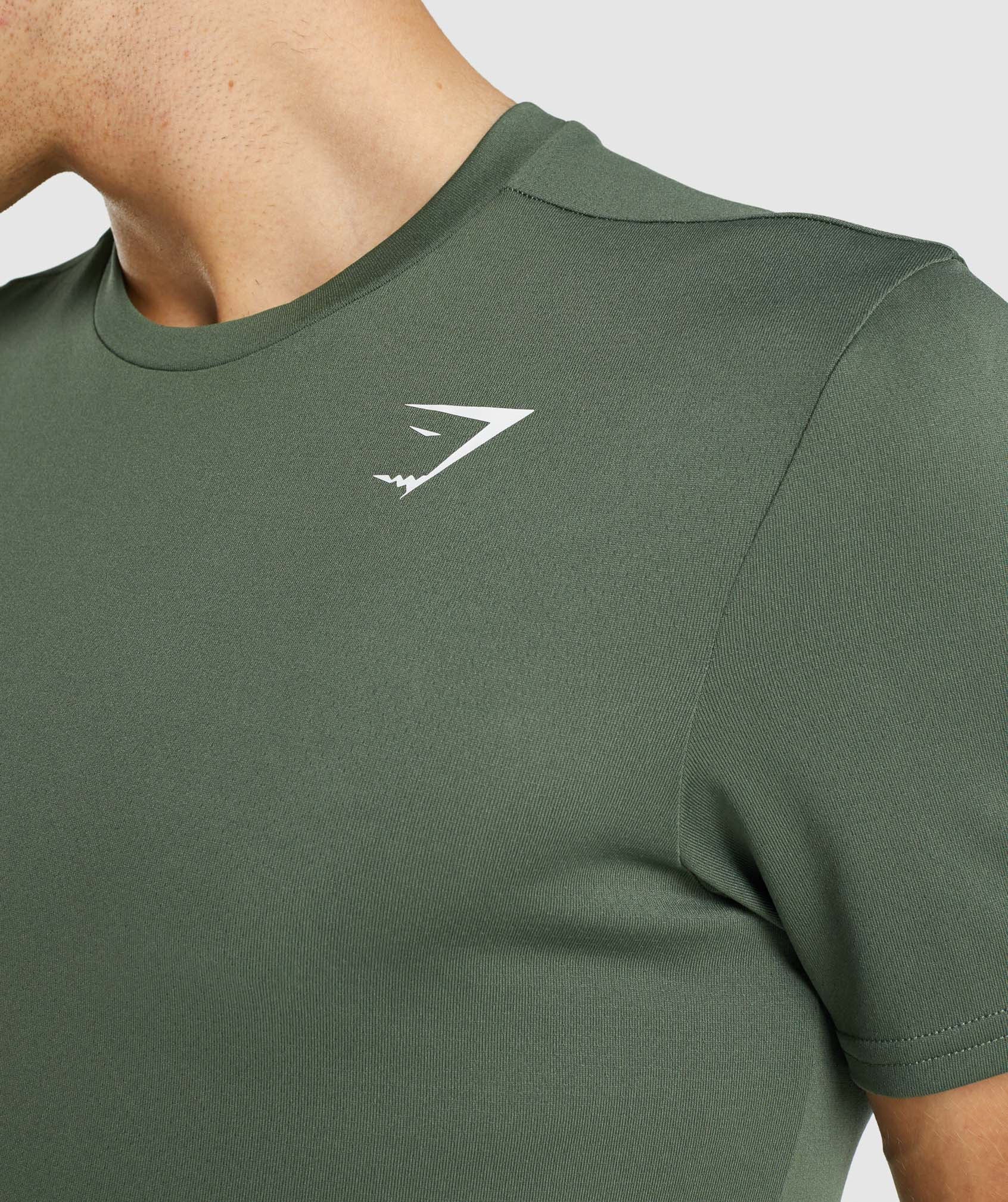 Gymshark Arrival T-Shirt - Green - Image 6
