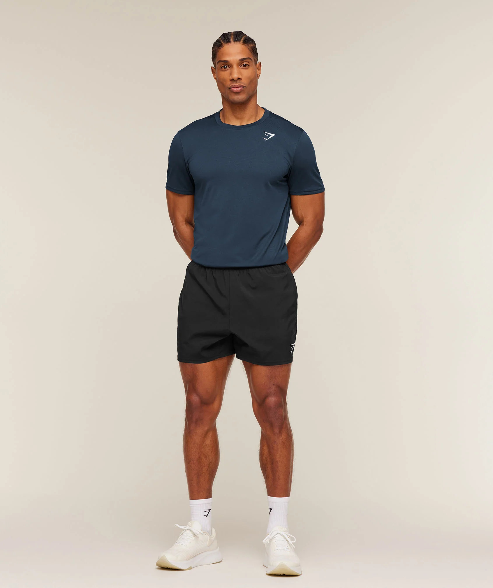 Gymshark Arrival T-Shirt - Navy - Image 4