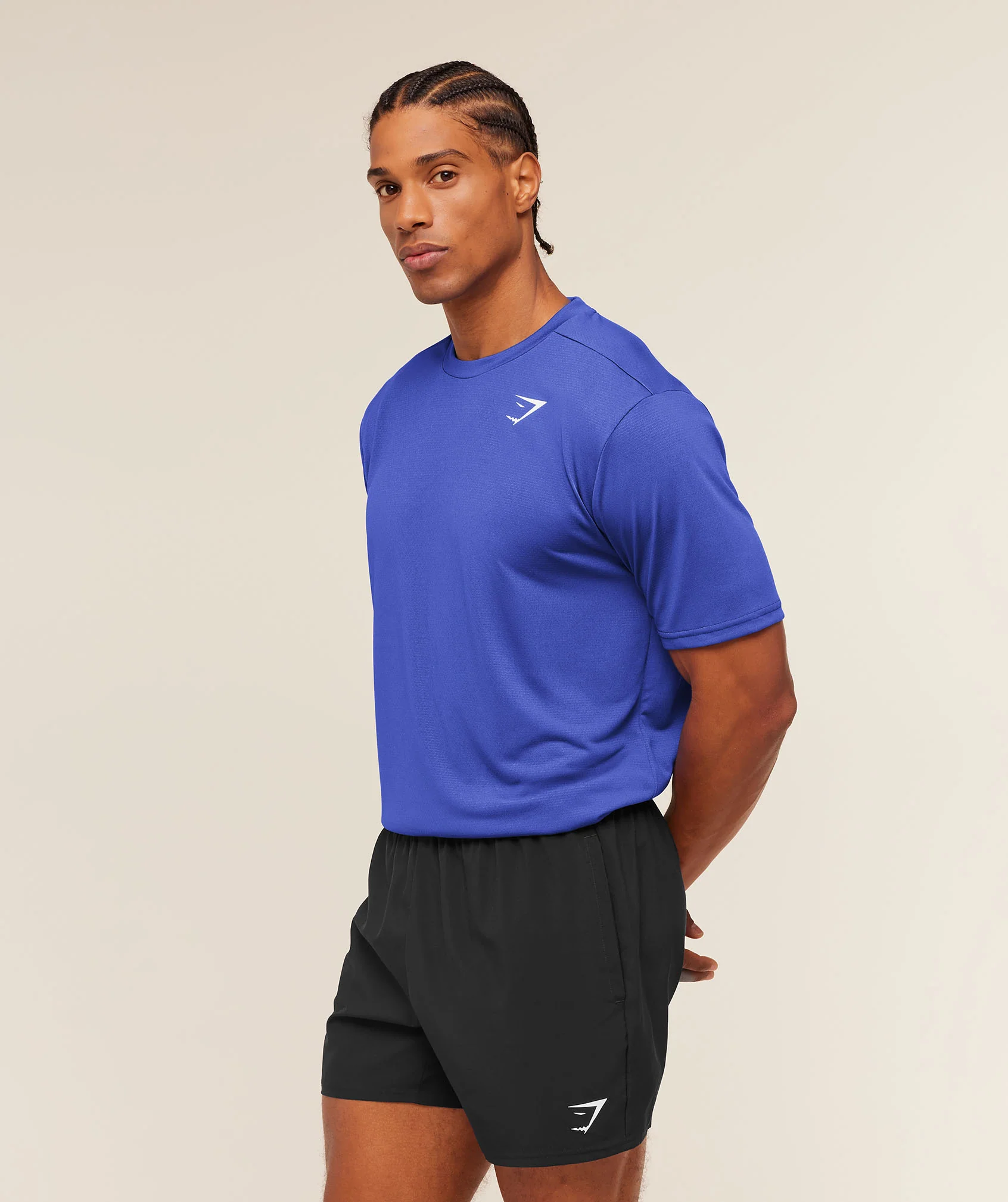 Gymshark Arrival T-Shirt - Force Blue - Image 3