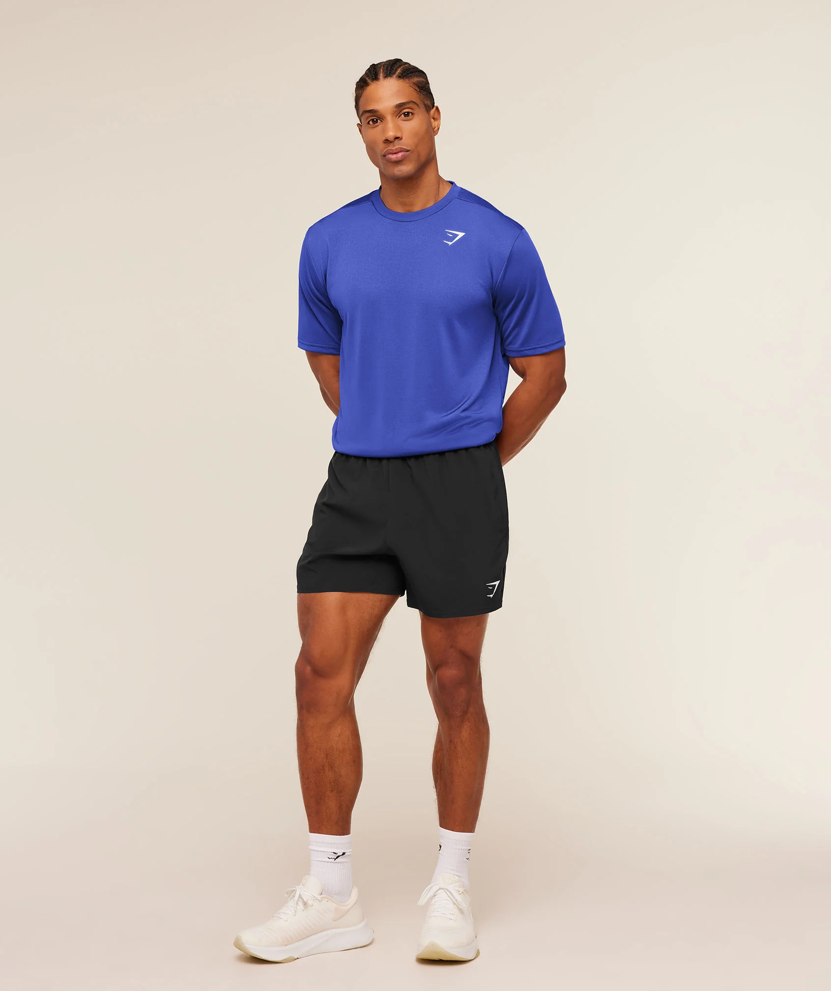 Gymshark Arrival T-Shirt - Force Blue - Image 4