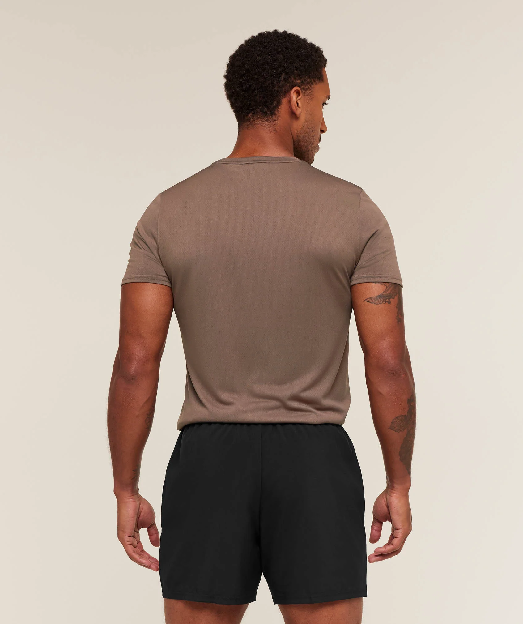 Gymshark Arrival T-Shirt - Soft Brown - Image 3